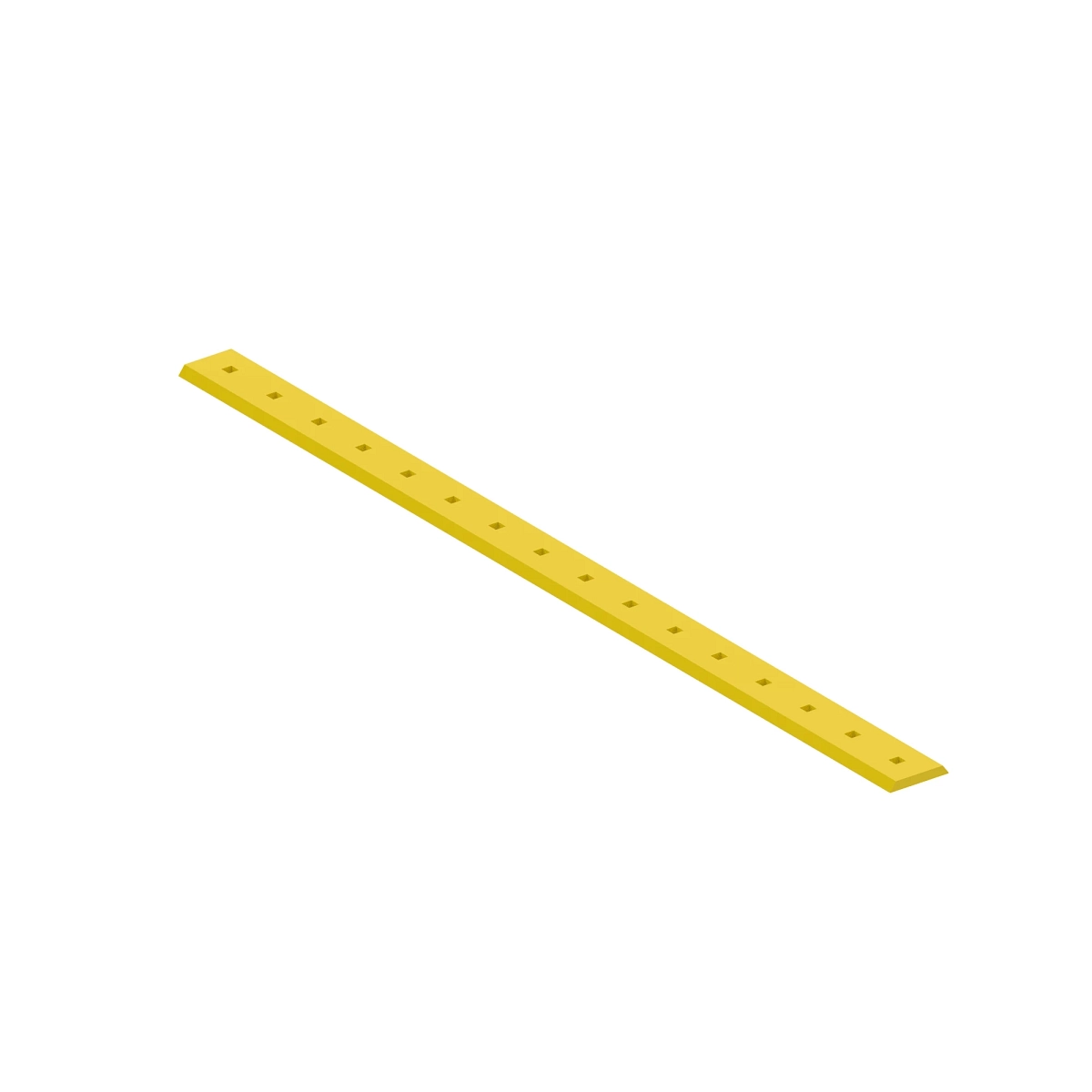 Blade, 1/2 X 4, One Bevel, Bolt-O