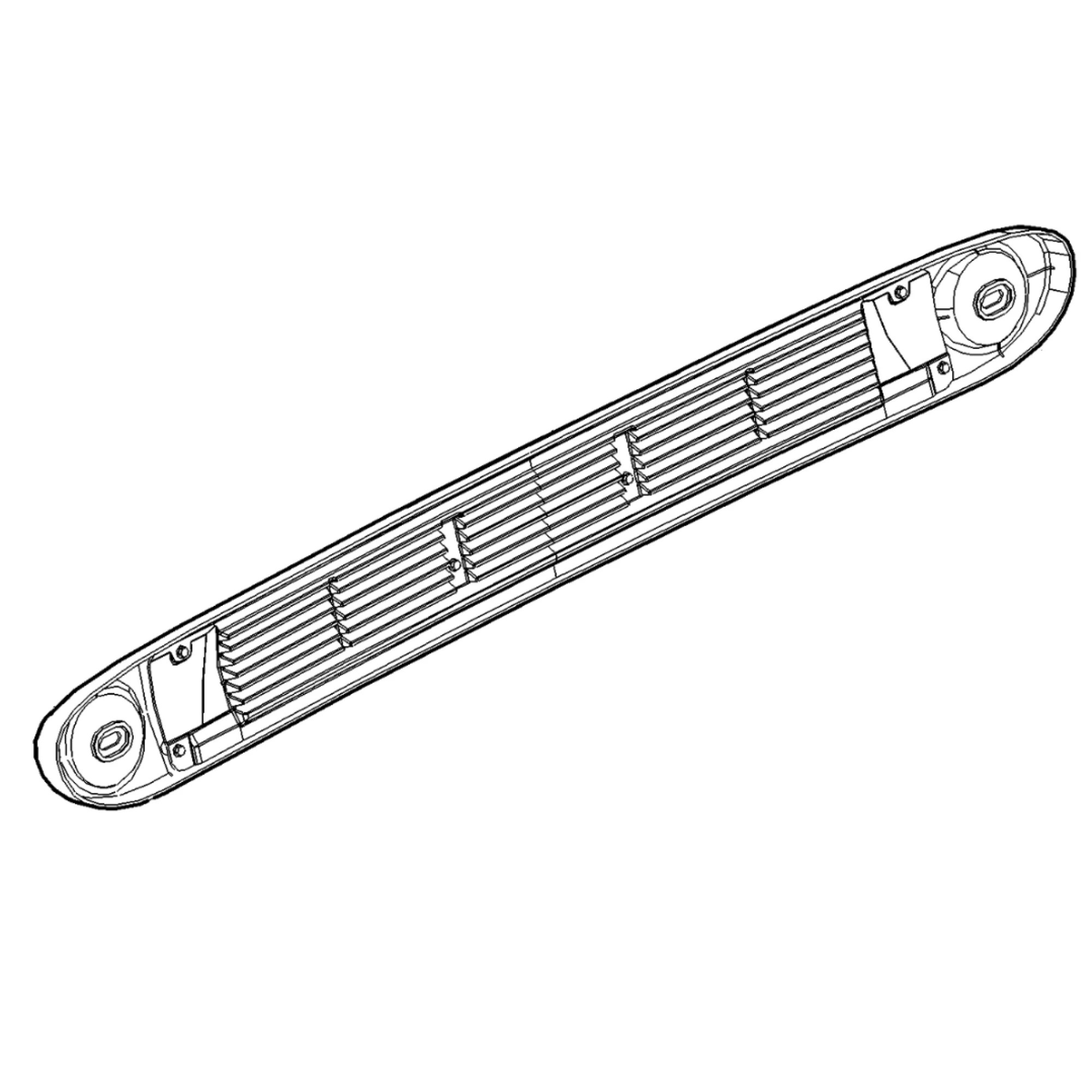 John Deere Cab Air Filter Cover - ER261487