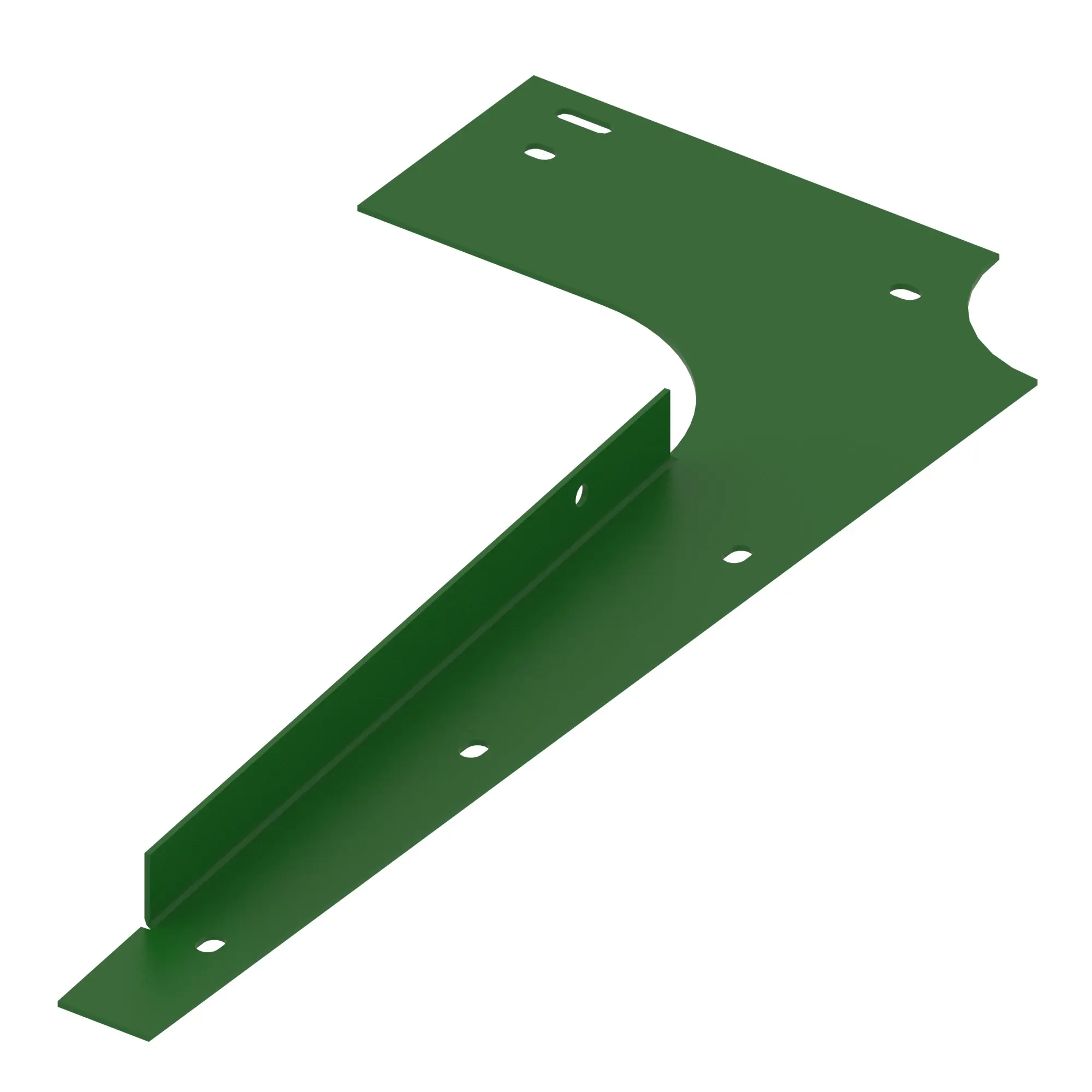 John Deere Left Side Rear Upper Plate - H203694