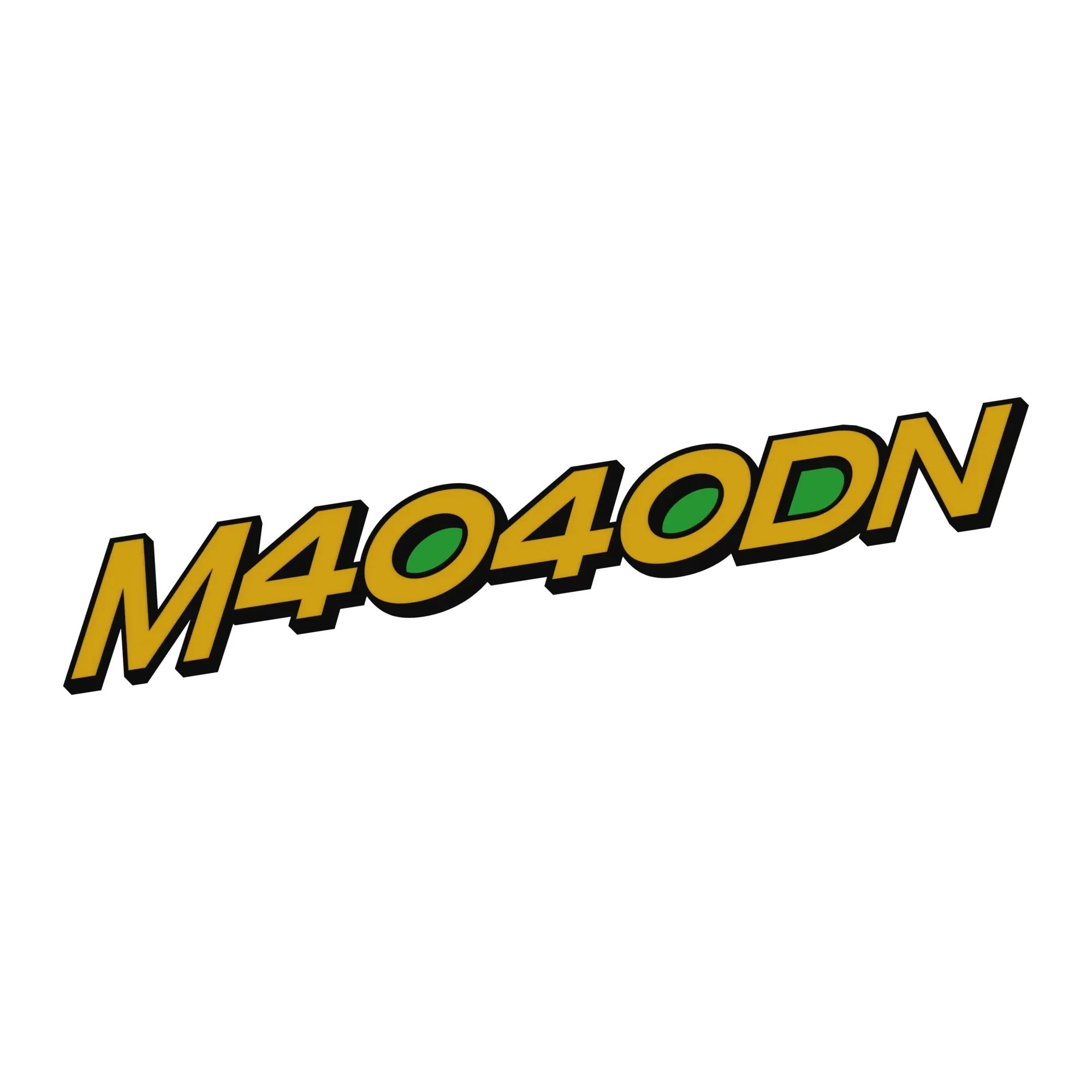 John Deere M4040DN Label, Left Side - KK57653