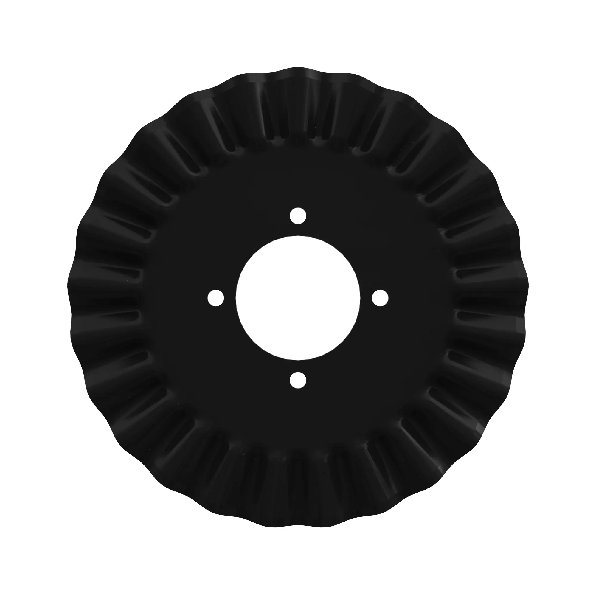 Coulter, Seeding, 14.65-in., Fluted-25, 4 Hole