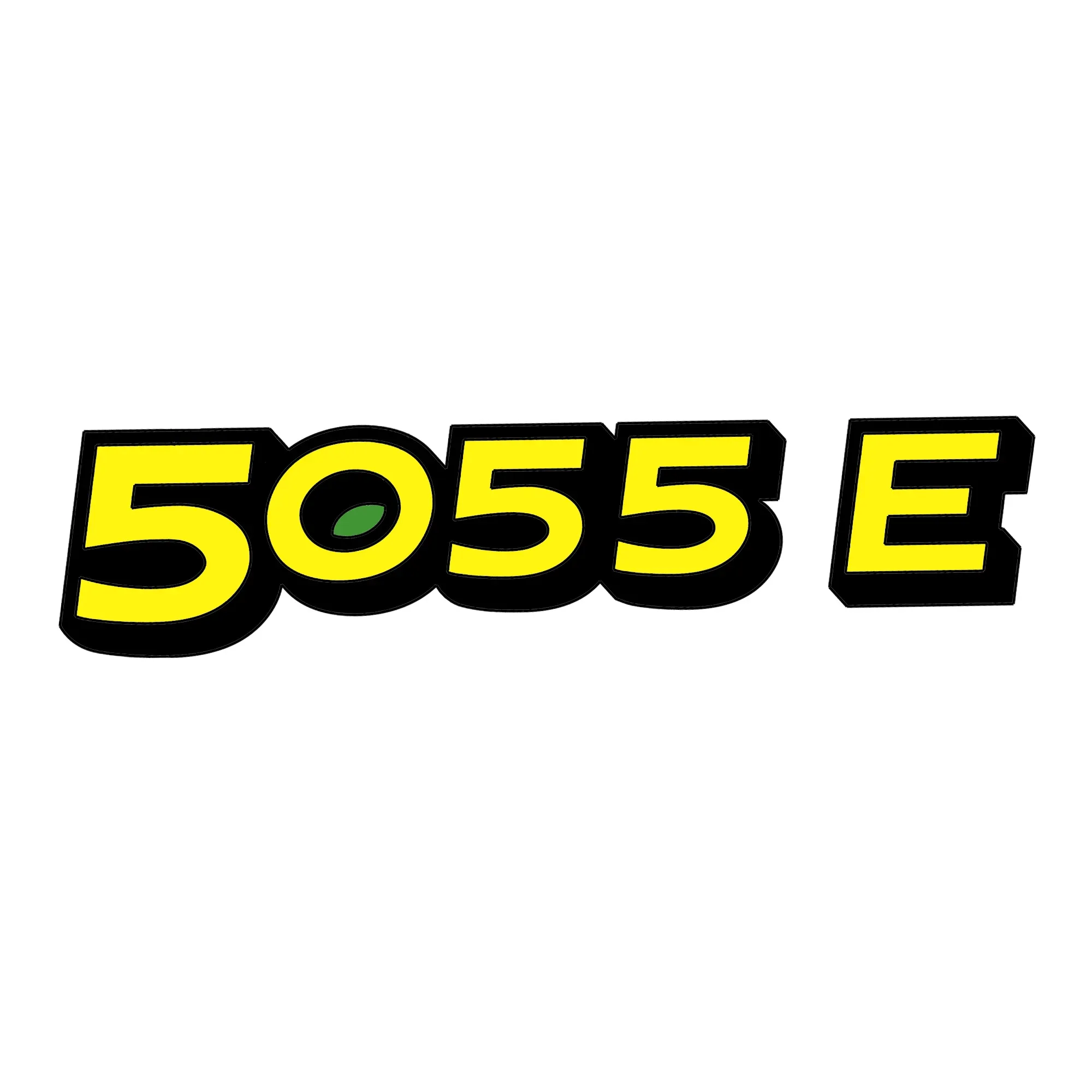 John Deere 5055E Model Designation Label, Left Side - SU25247