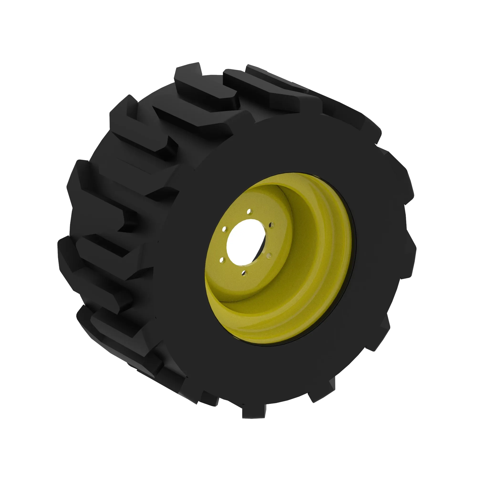 TIRE AND RIM ASSEMBLY, SKID STEER W