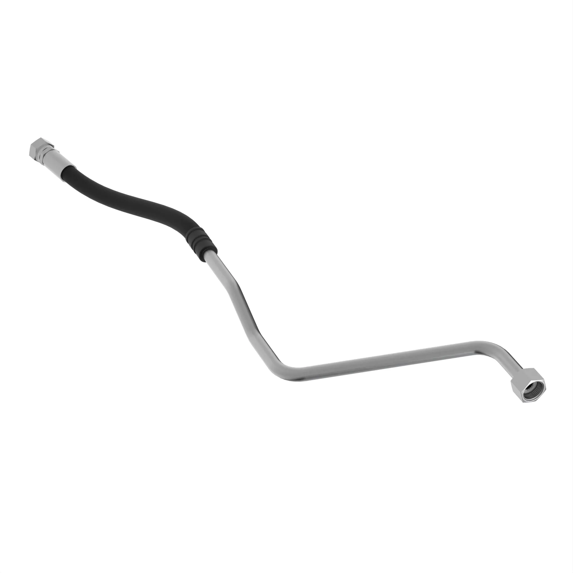 John Deere Steering Motor Case Drain Hydraulic Hose - RE322522
