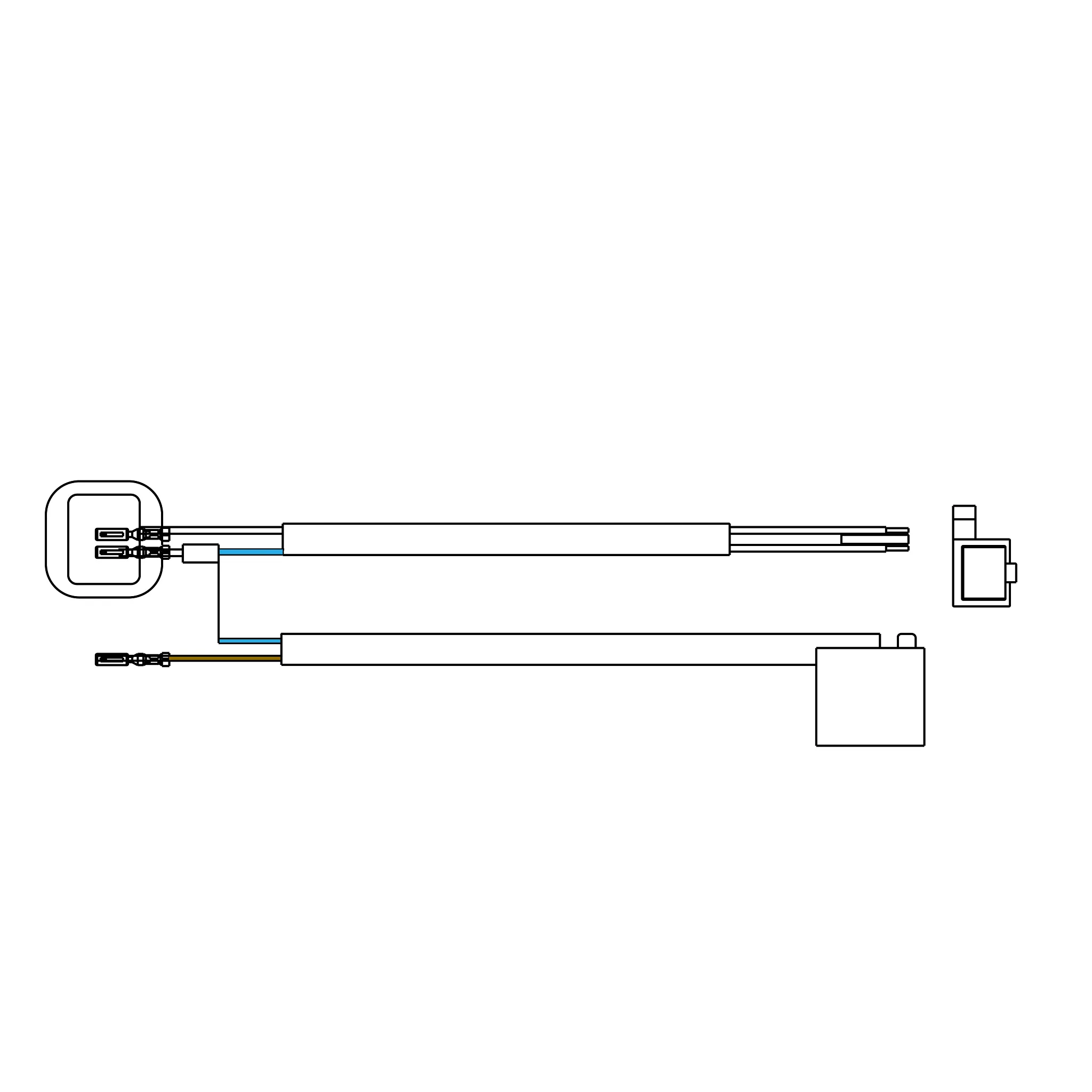 John Deere Wiring Harness - F611540