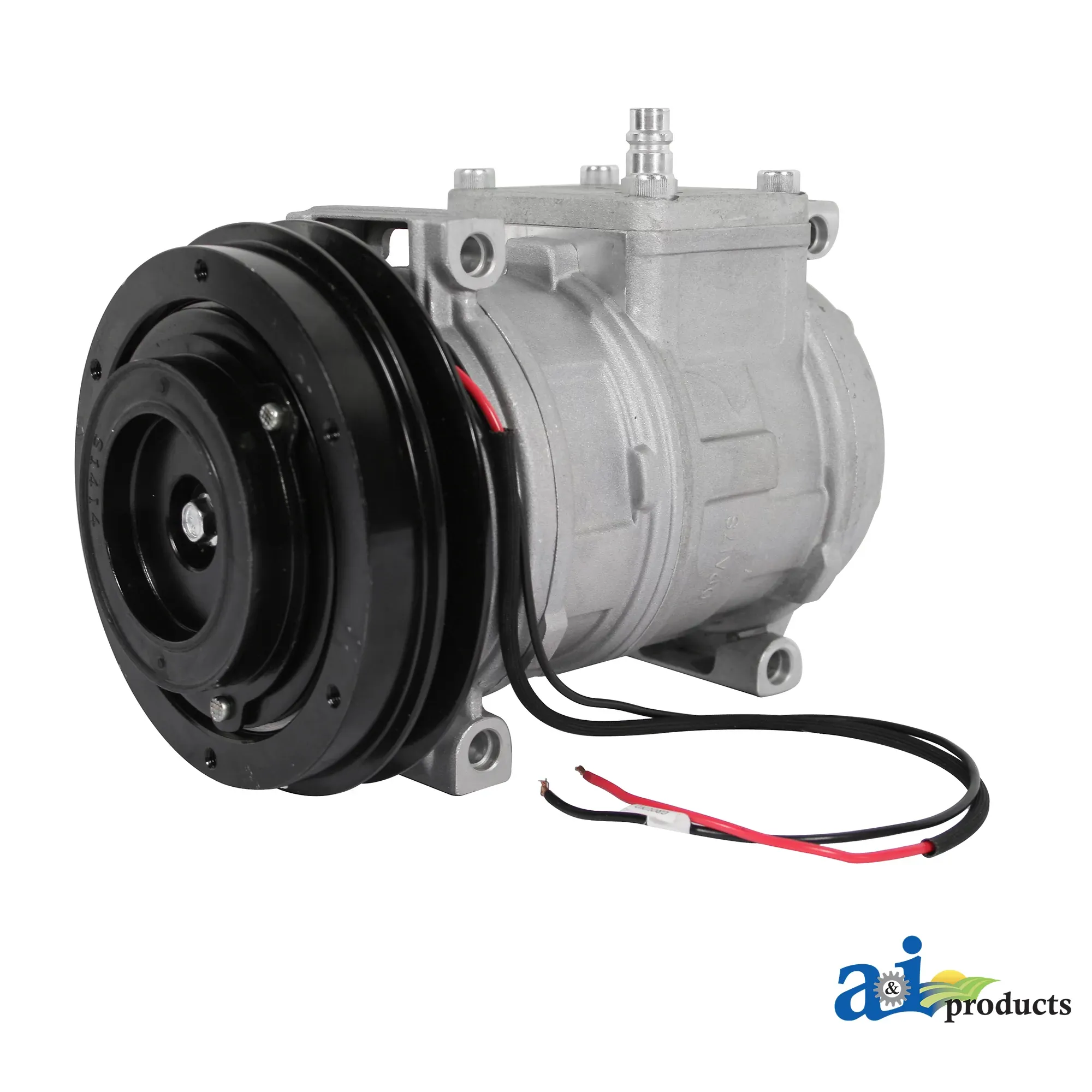 A&I Products Air Conditioner Compressor with Clutch, 12 Volt - A-RE46657