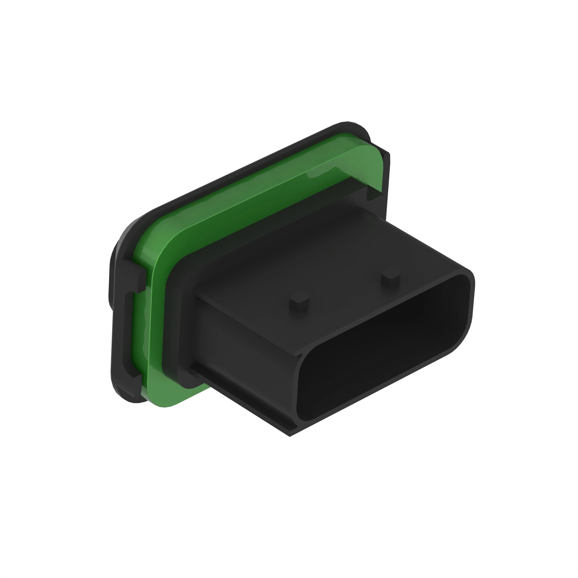 CONN TYCO HDSCS 15W MS BLK PLSTC