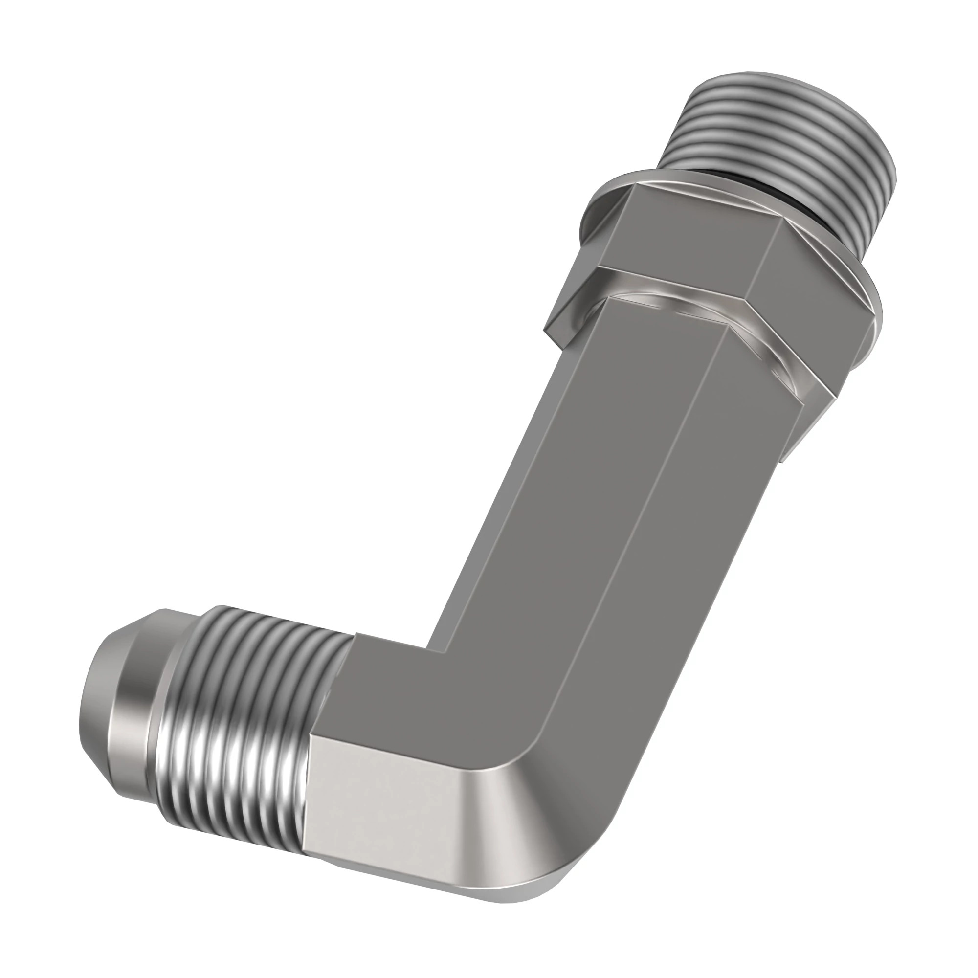 ELBOW FITTING, LONG 90 DEG -6 M JIC