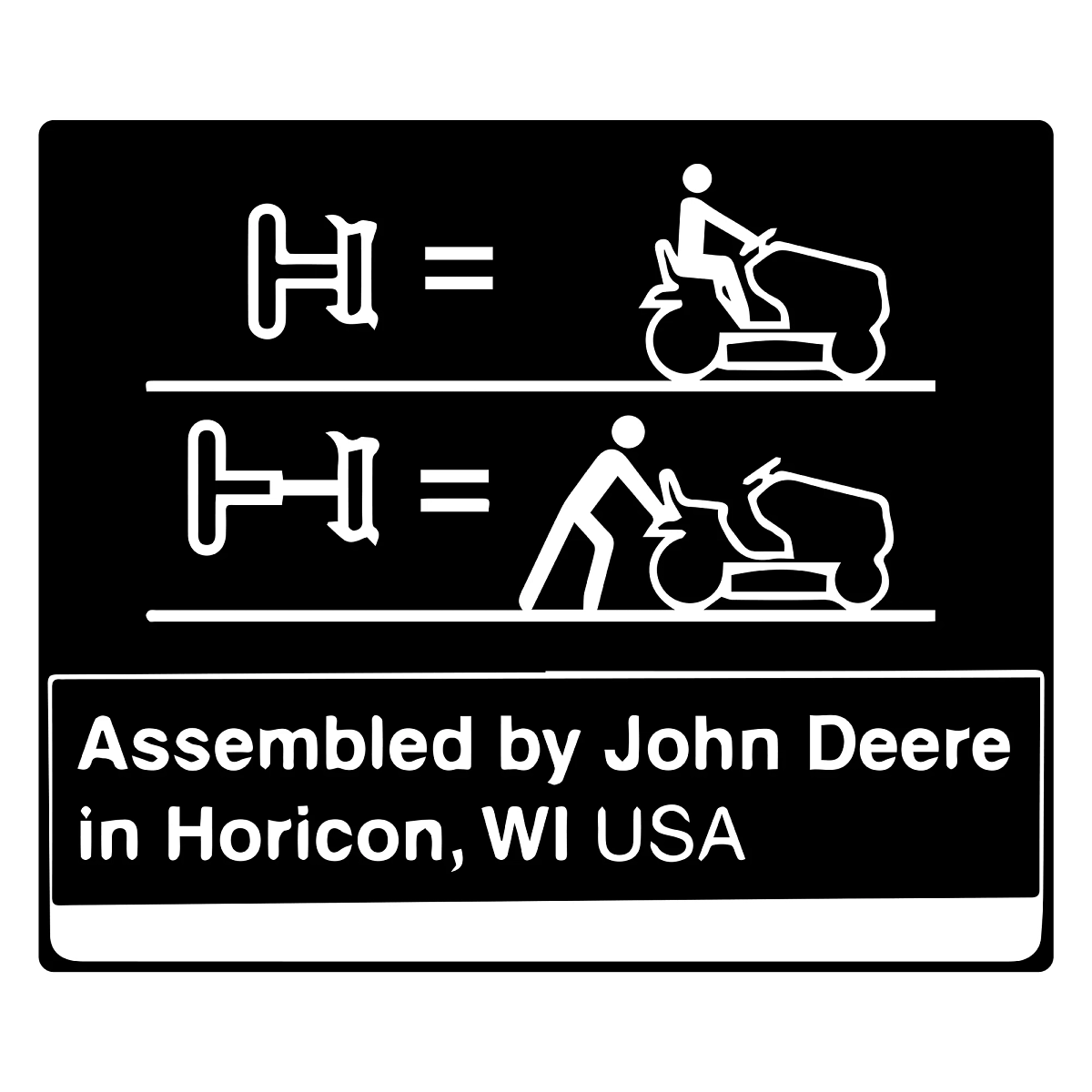 Label, Tow Valve / Asm in Horicon