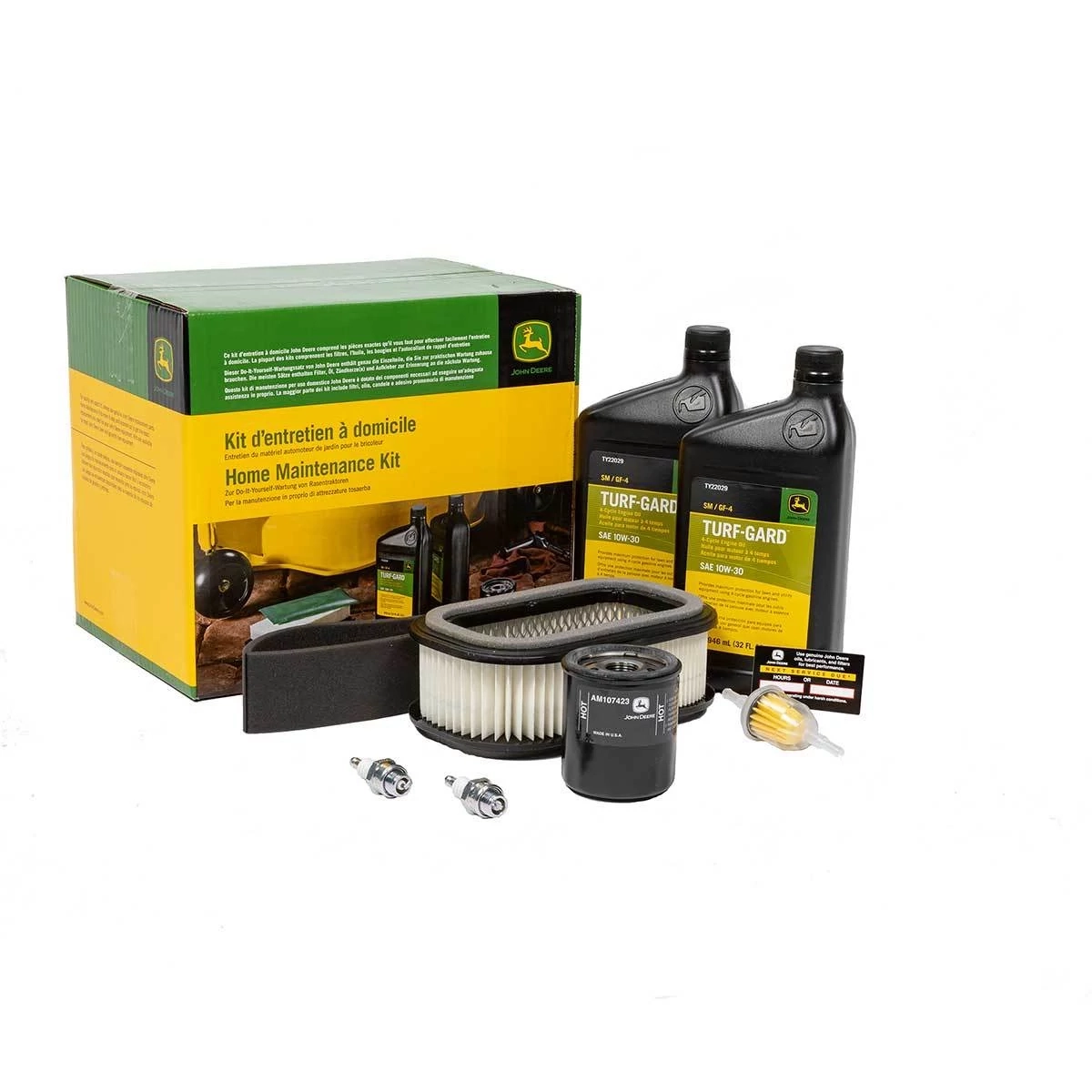 John Deere Home Maintenance Kit for 425 Lawn and Garden Tractor (PIN 000001-090419) - LG187