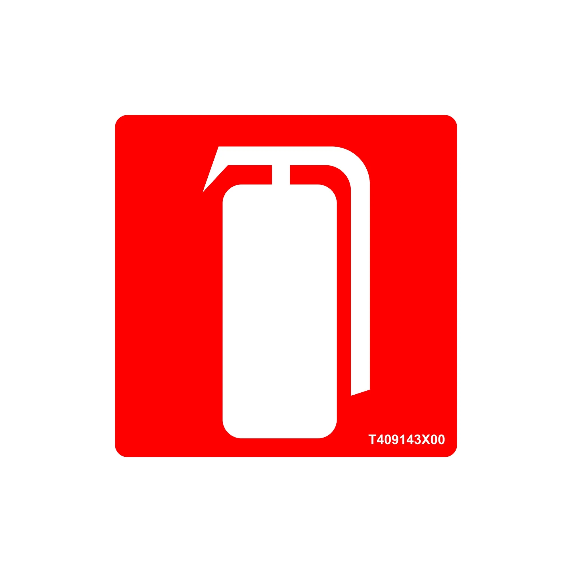John Deere Safety Sign, Fire Extinguisher - T409143X00