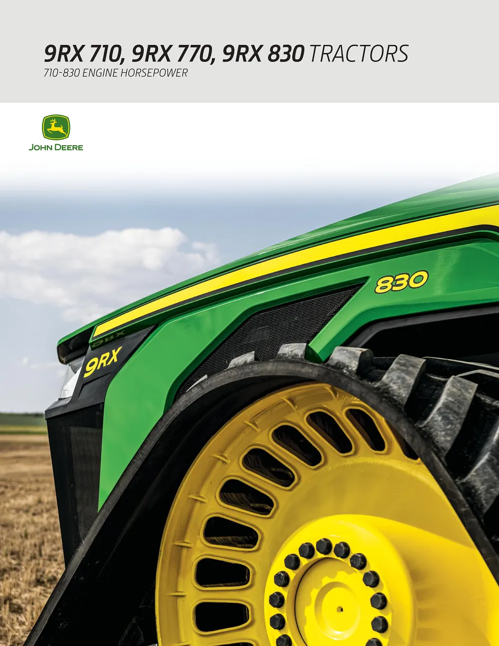 710-830 Engine Horsepower Brochure cover