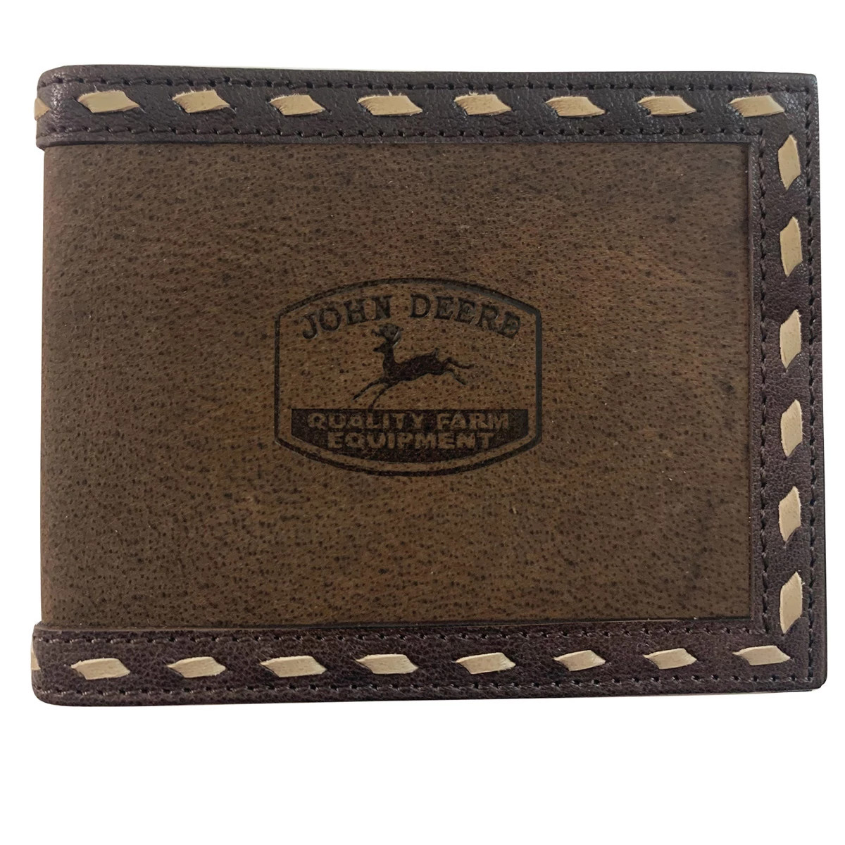 Leather Laced Bifold Wallet
