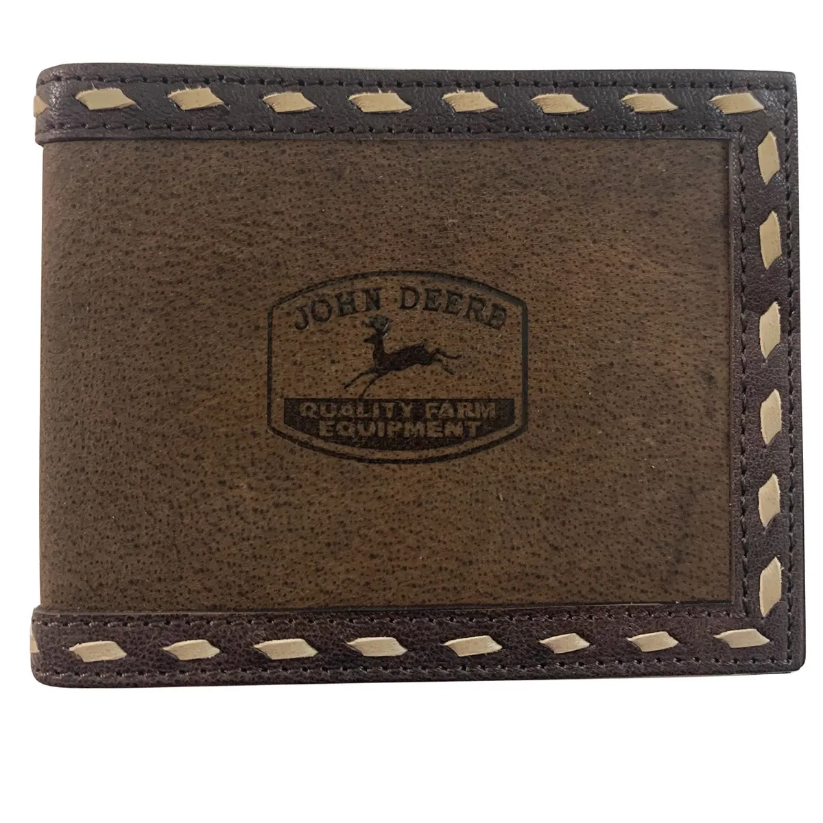 Leather Laced Bifold Wallet