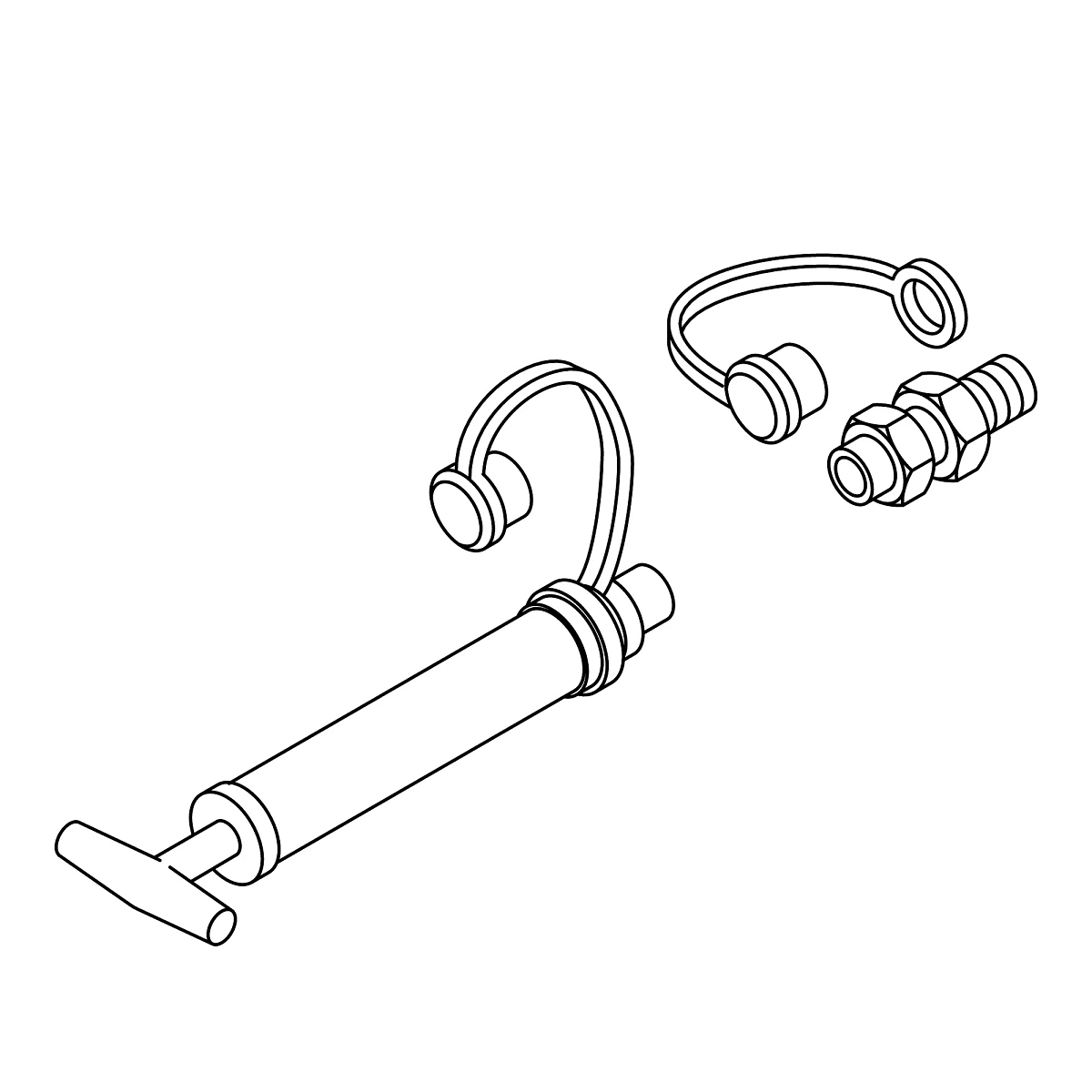 John Deere Auto-Lube System Quick-Fill Attachment - BE32553