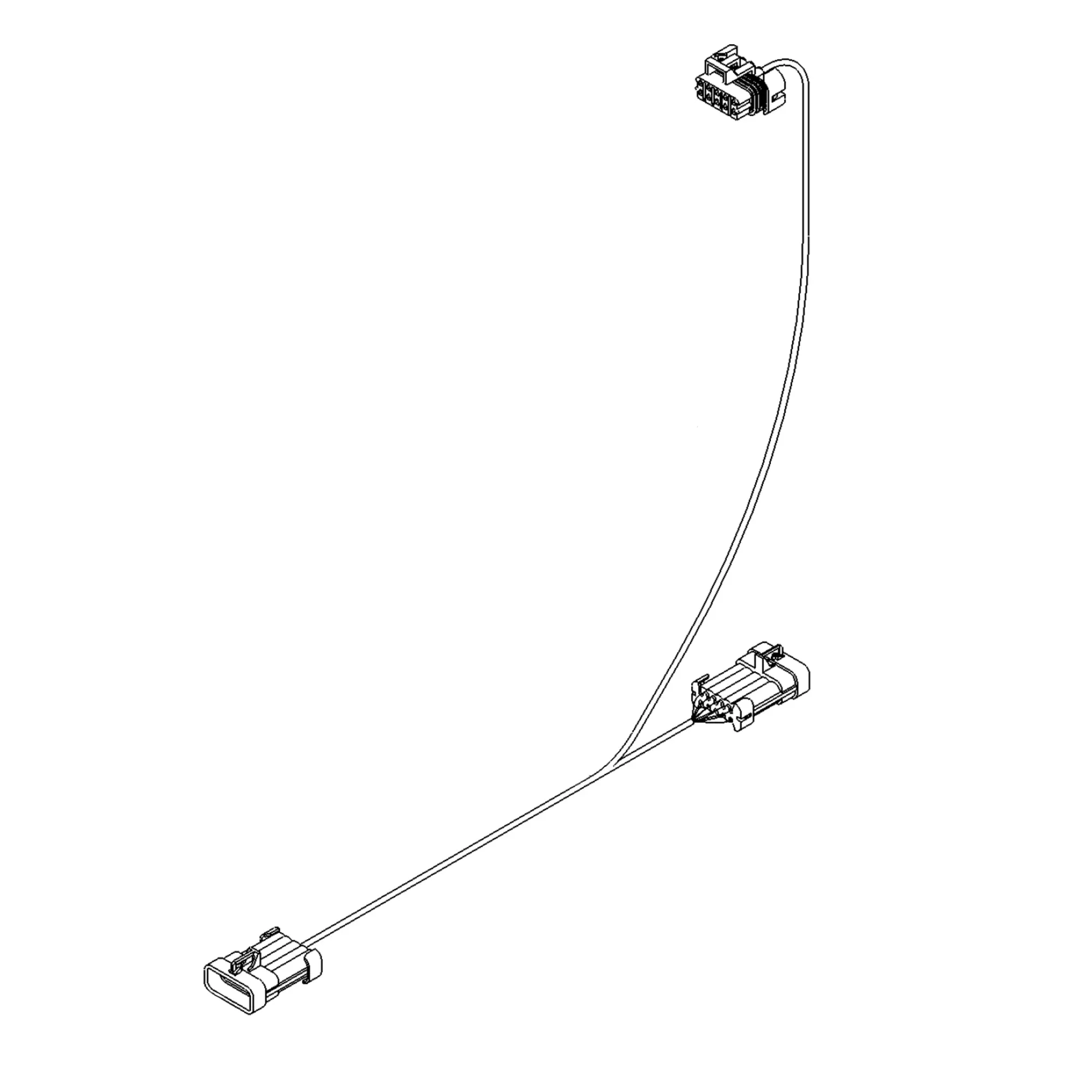 John Deere Seed Blockage System Wiring Harness - AA68785