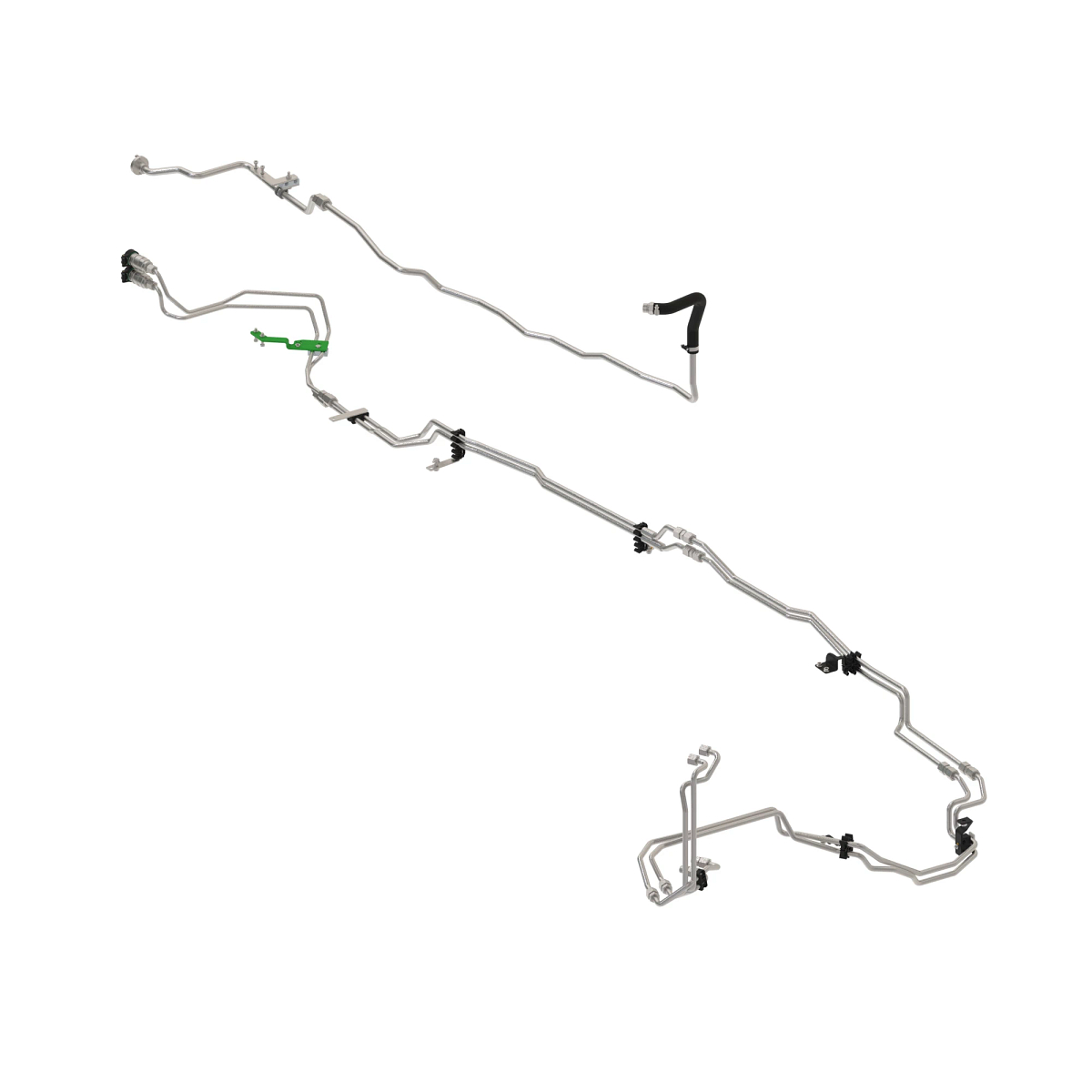 John Deere Single Hydraulic Quick Couplers, Premium Front Hitch with Single Front SCV Oil Line Attachment - BL16757