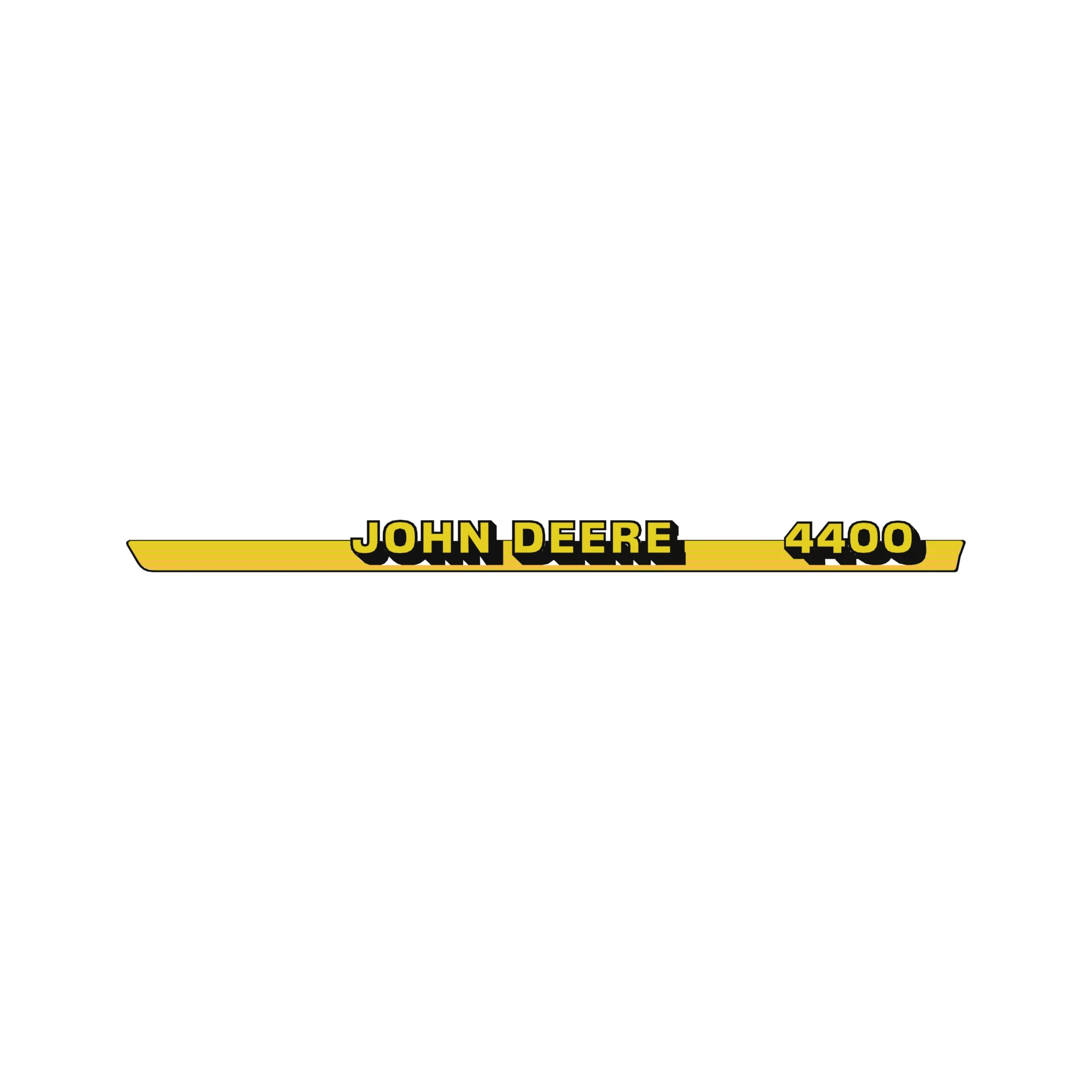 LABEL, '4400' RH SIDE STRIPE