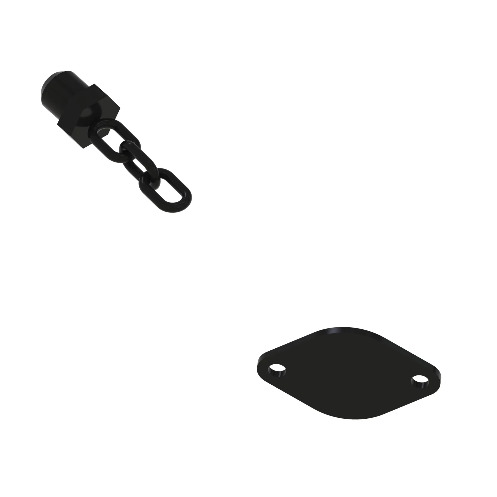 John Deere Drain Hose Cover - F680316