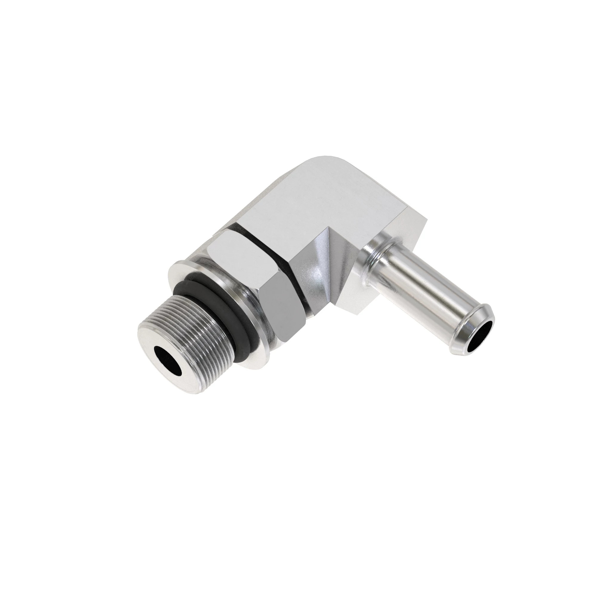 ELBOW FITTING, M14 ADJ STUD W/O-RIN