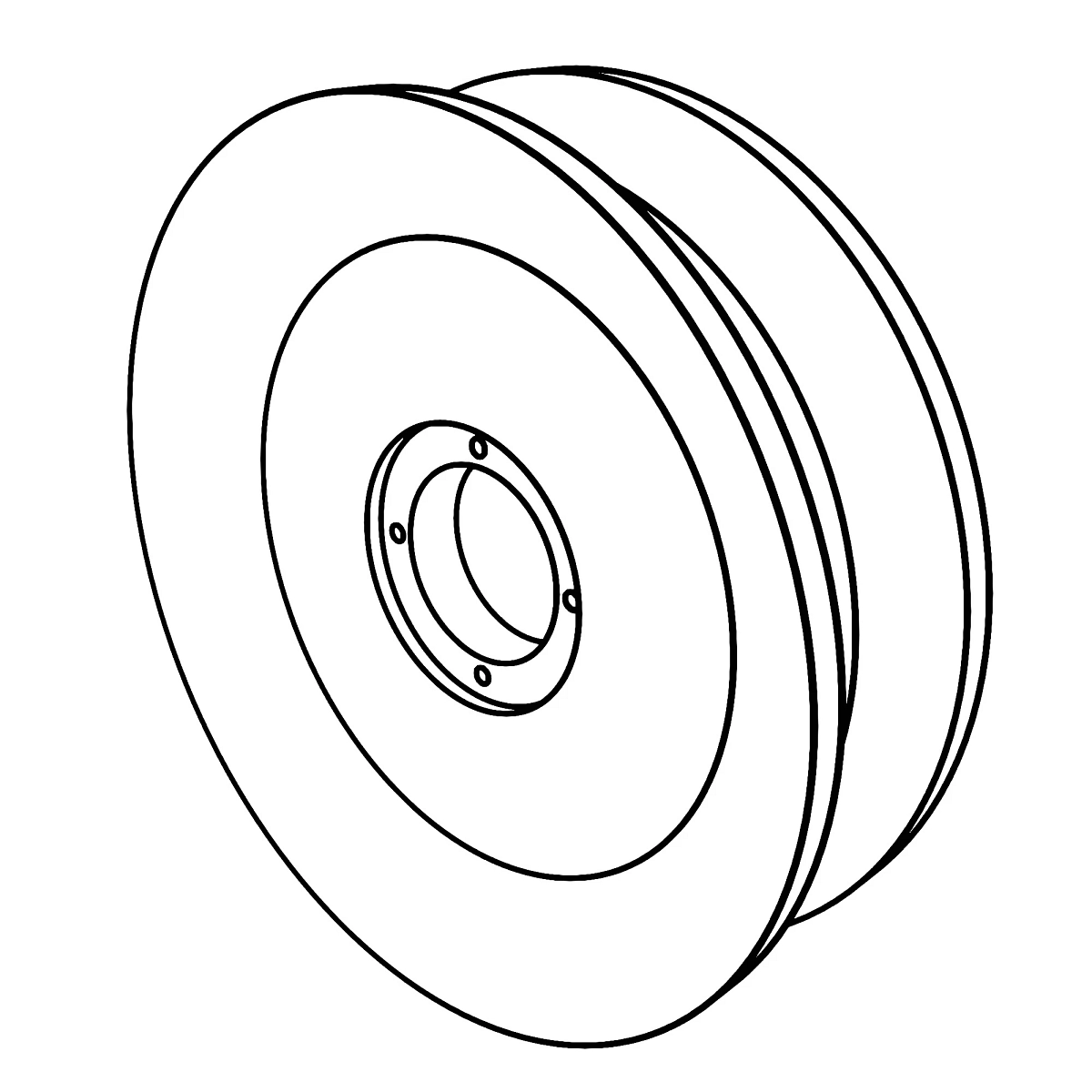 Pulley Asm, Idler, Cmpr