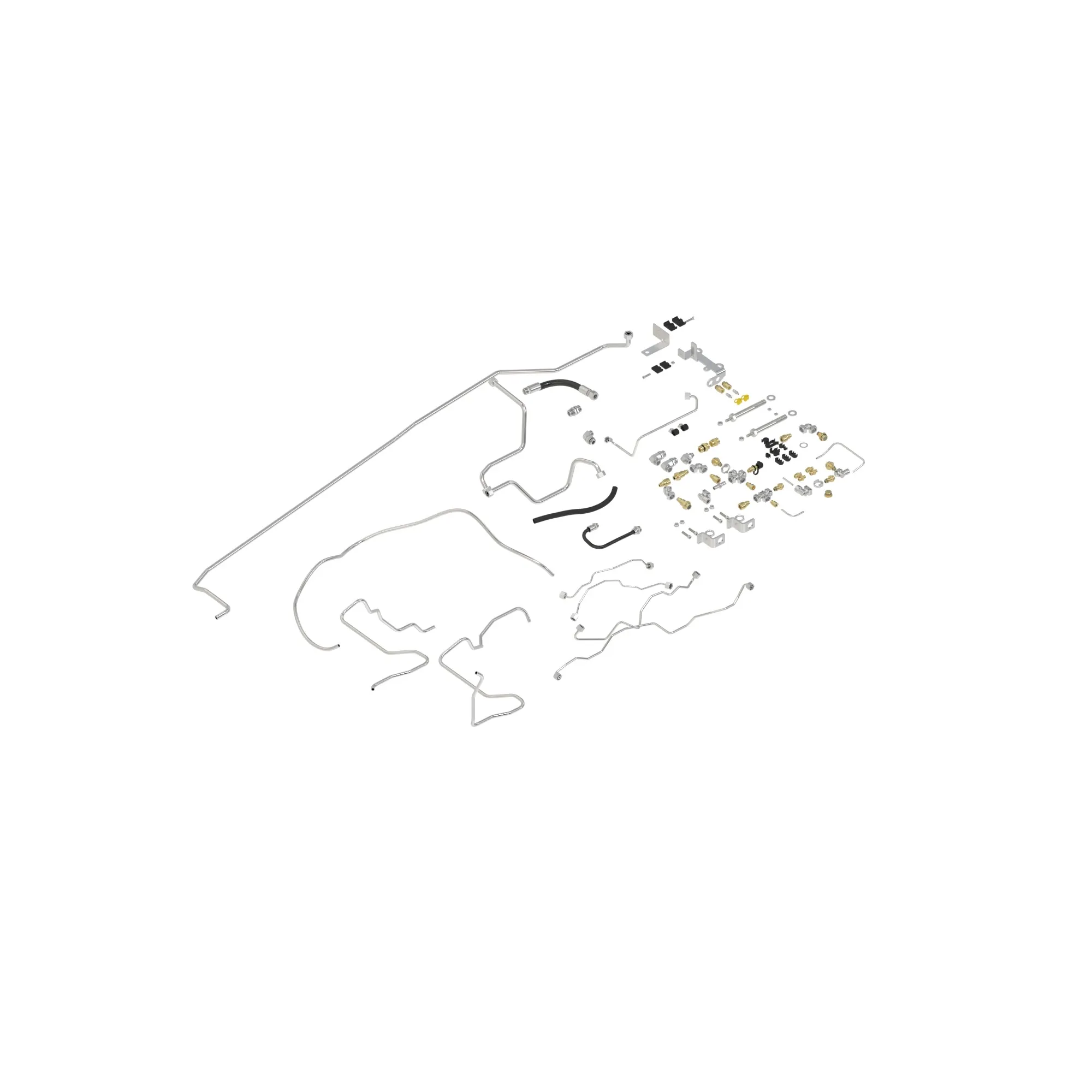 BL16622; Brake Line; Brake Line for Supply and Bleeding plus Bracket; MHM1894; 8751