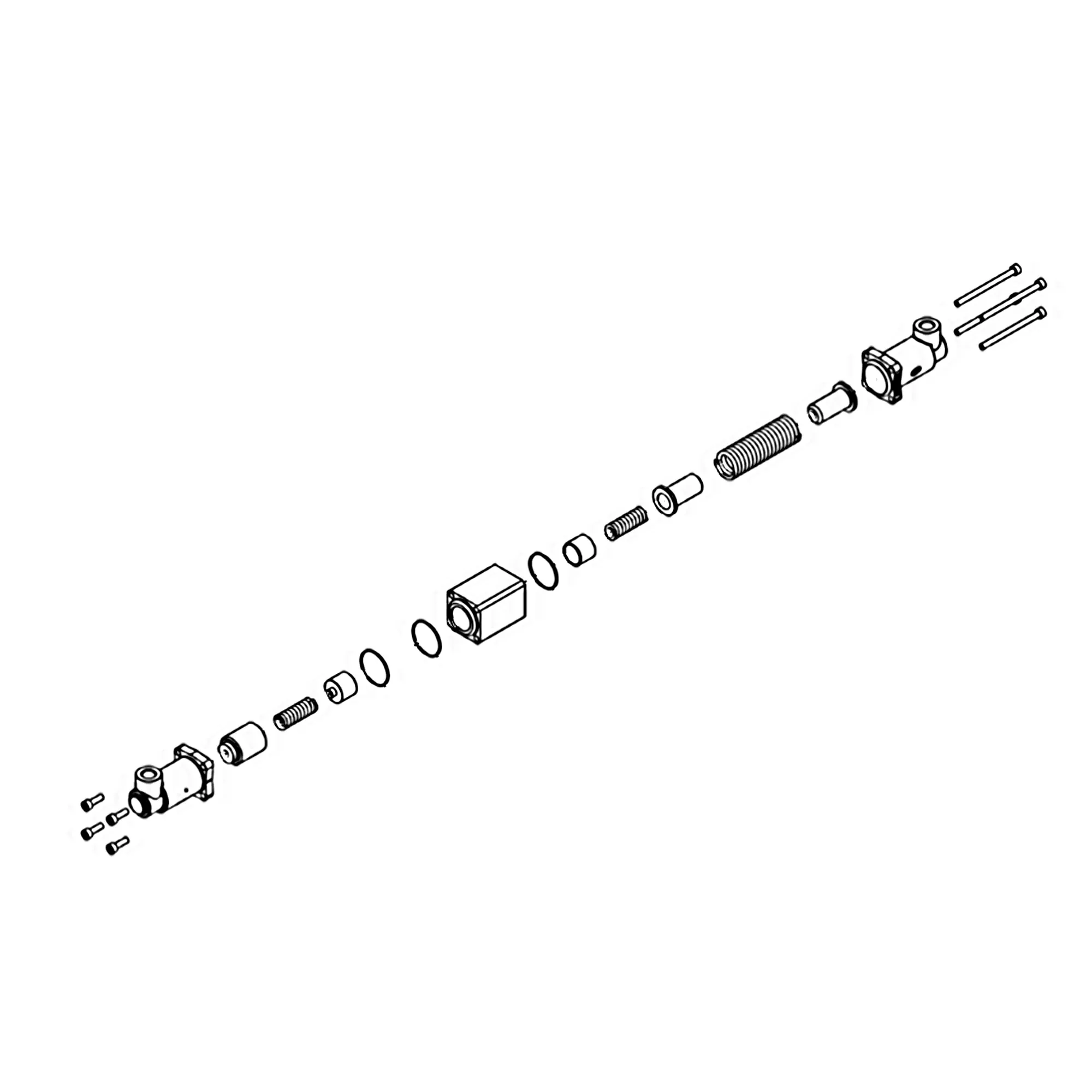 John Deere Main Control Valve Repair Kit - LW10684178