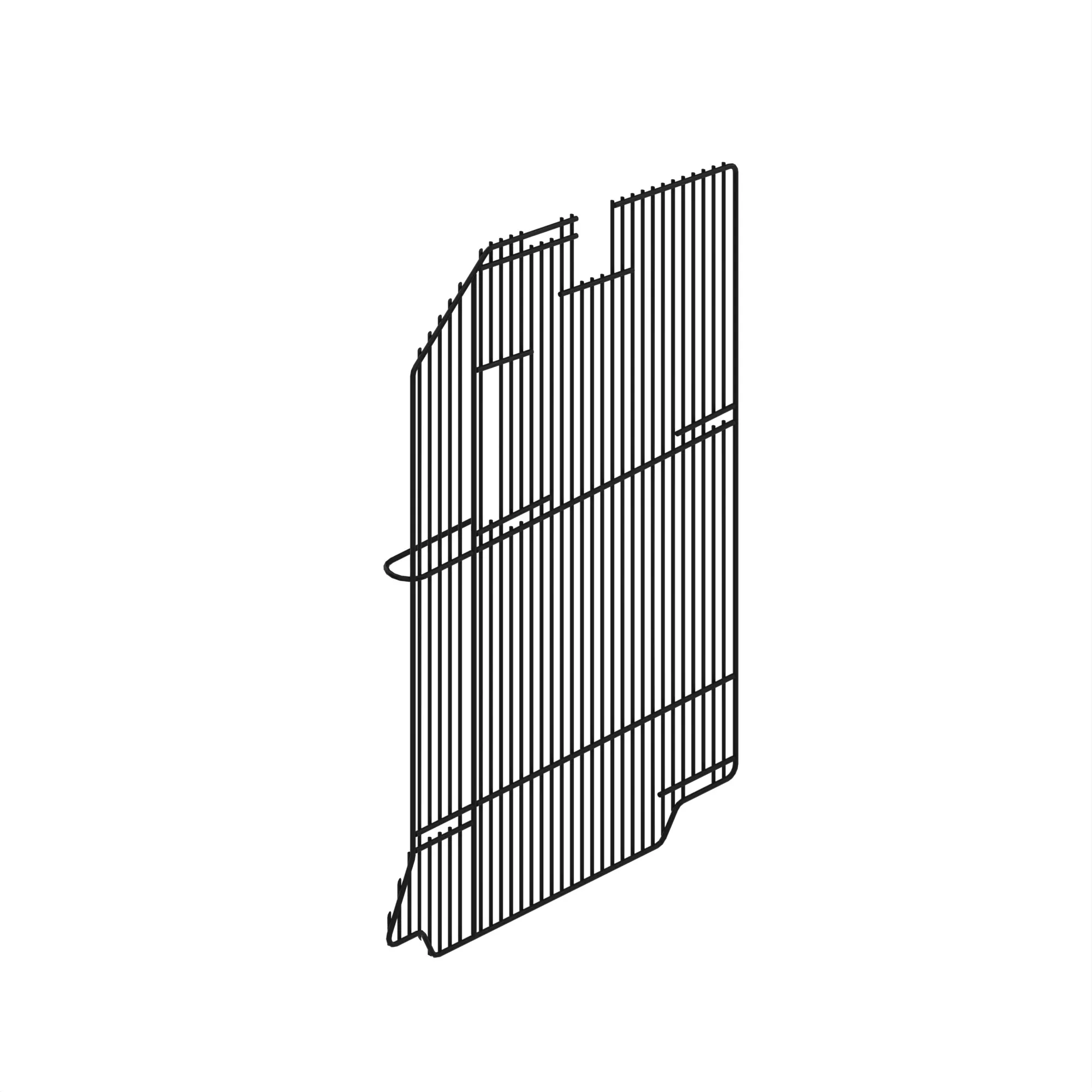 John Deere Engine Fan Guard, Right Side - AT477713