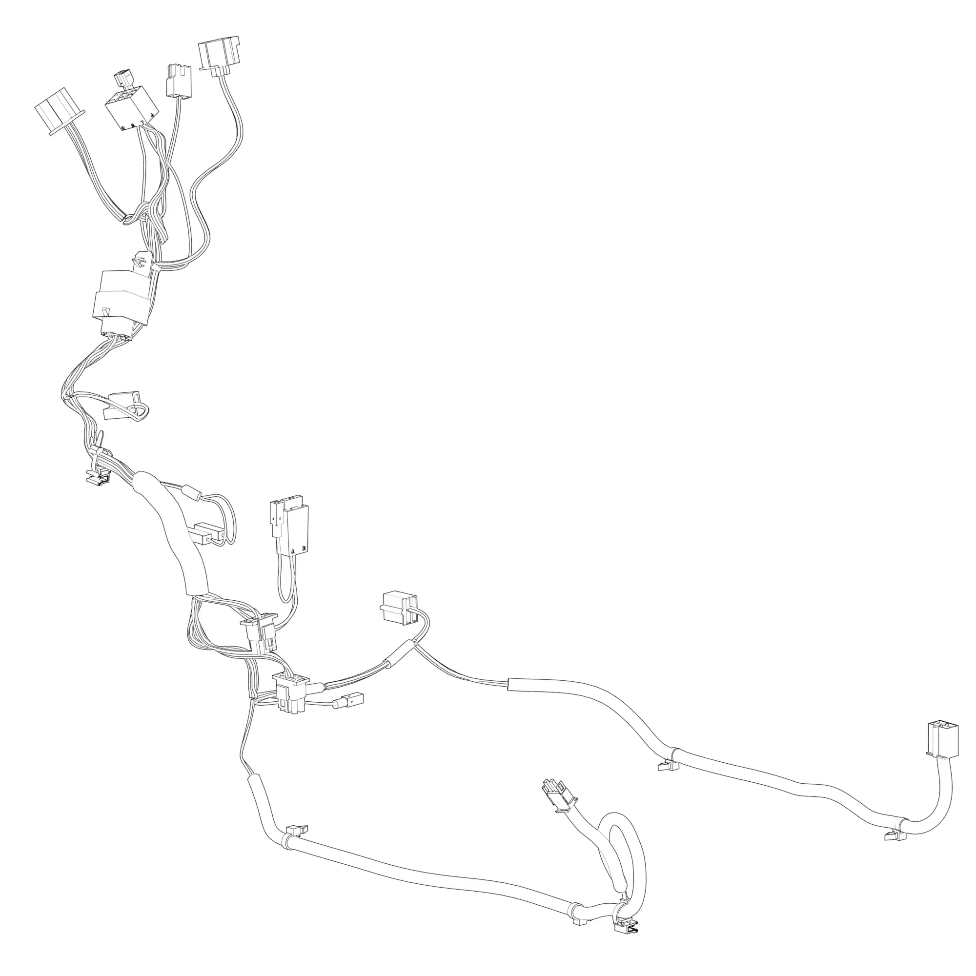 WIRING HARNESS, FRONT, RD/RC