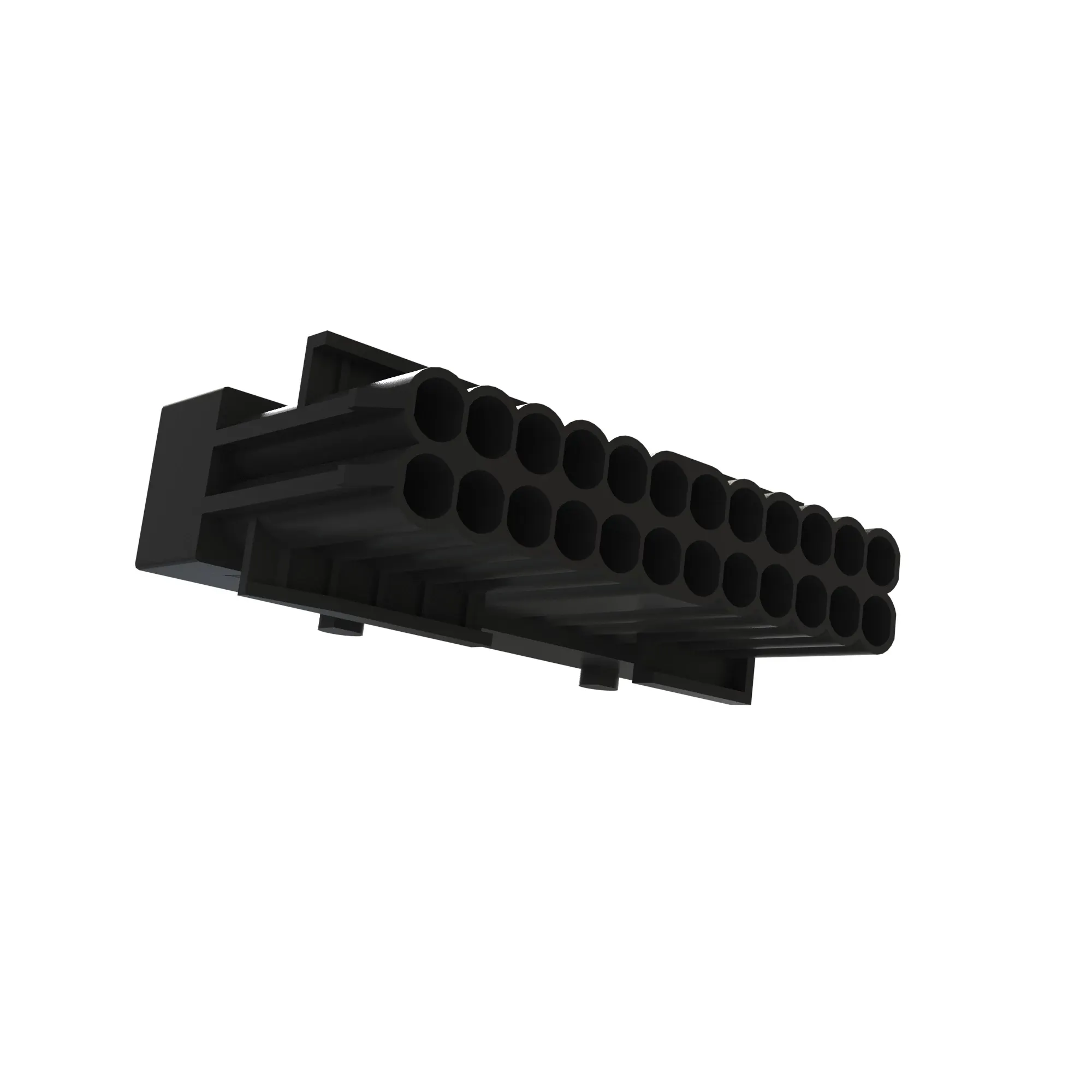 Conn Tyco Jpt 24W M Blk Plstc