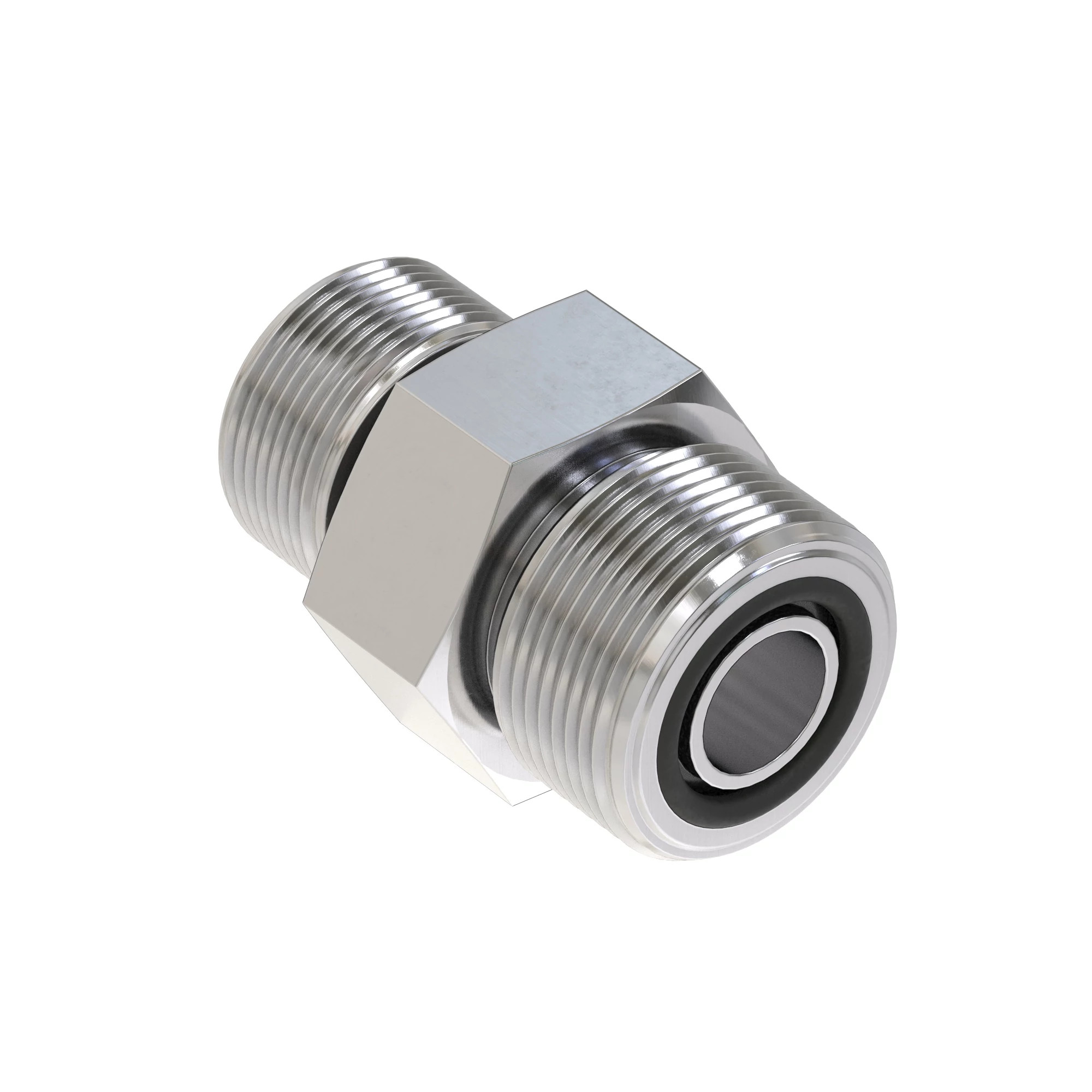 FITTING, ORFS STRAIGHT ELECTROLESS