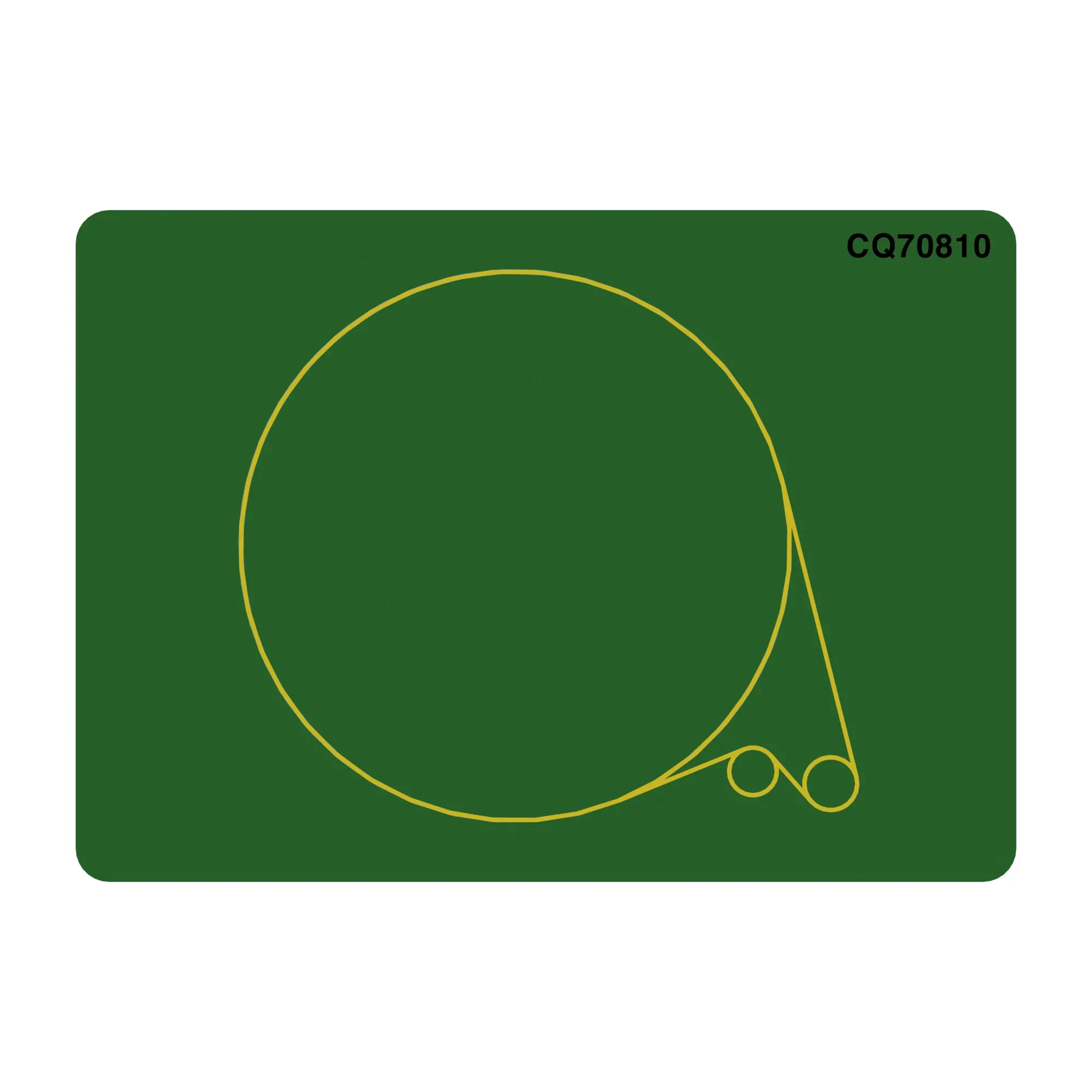 John Deere Text Free Symbol Label - CQ70810