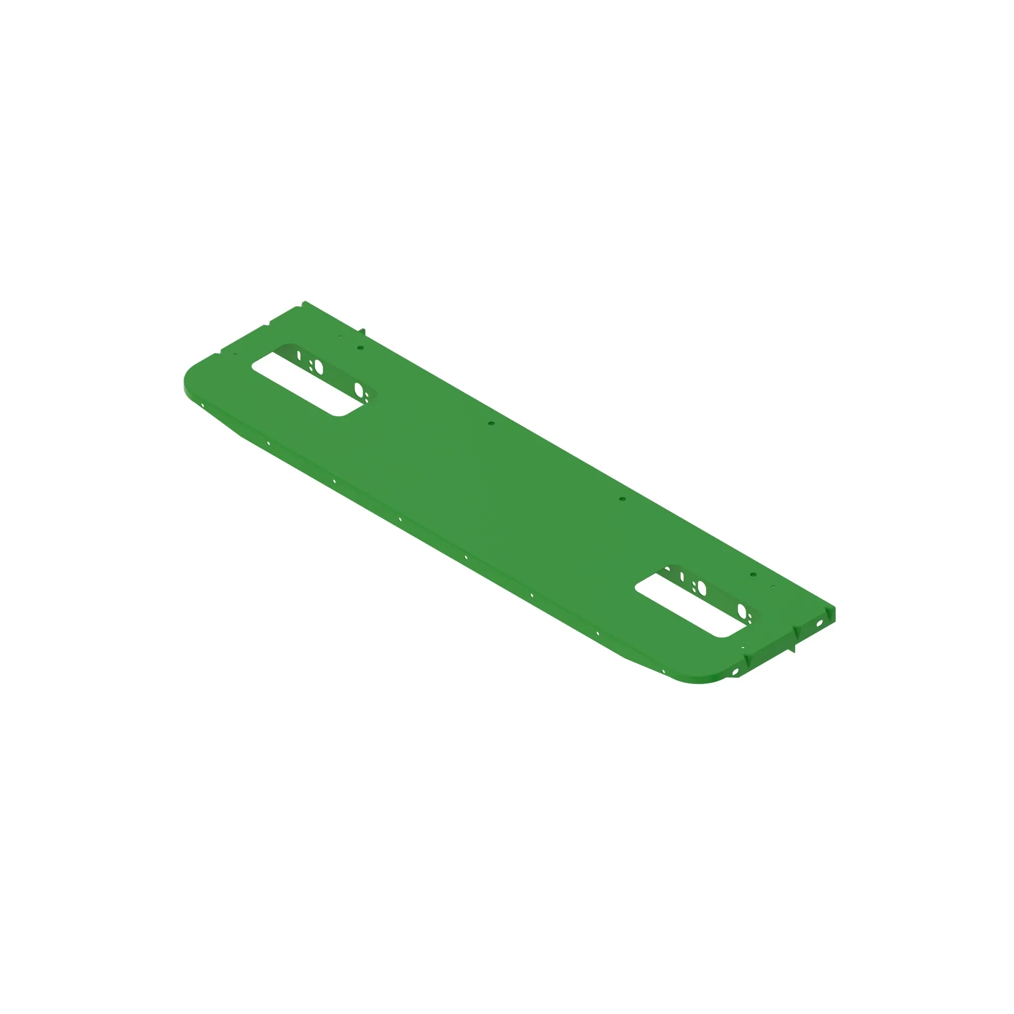 John Deere Chaffer Frame Sheet Assembly - AXE10200