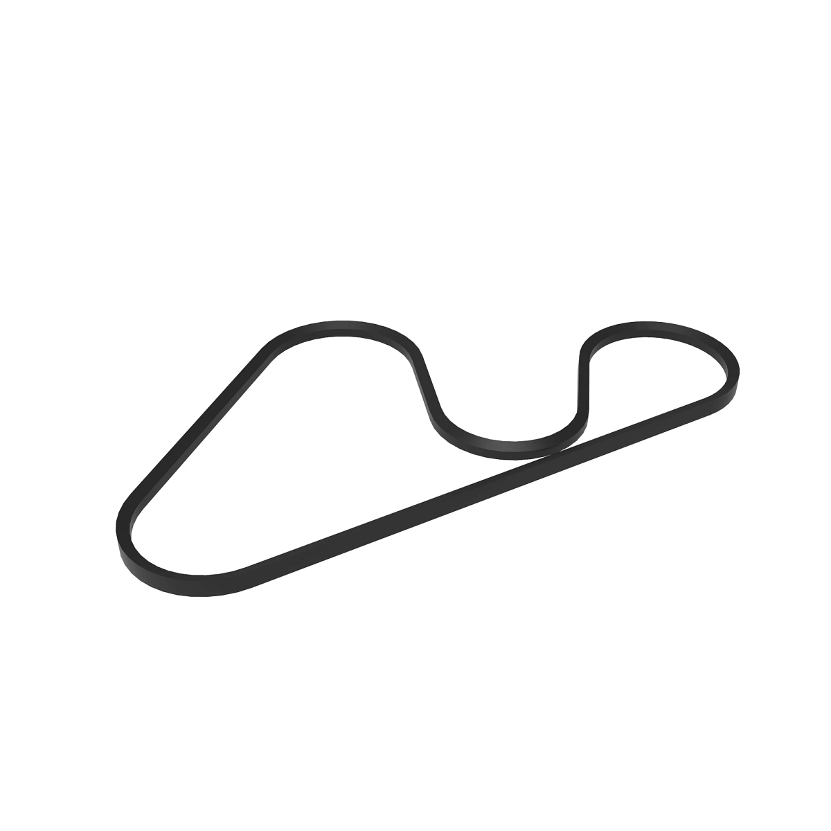 John Deere Mower Drive HC Section V-Belt, Left Wing - TCU14539