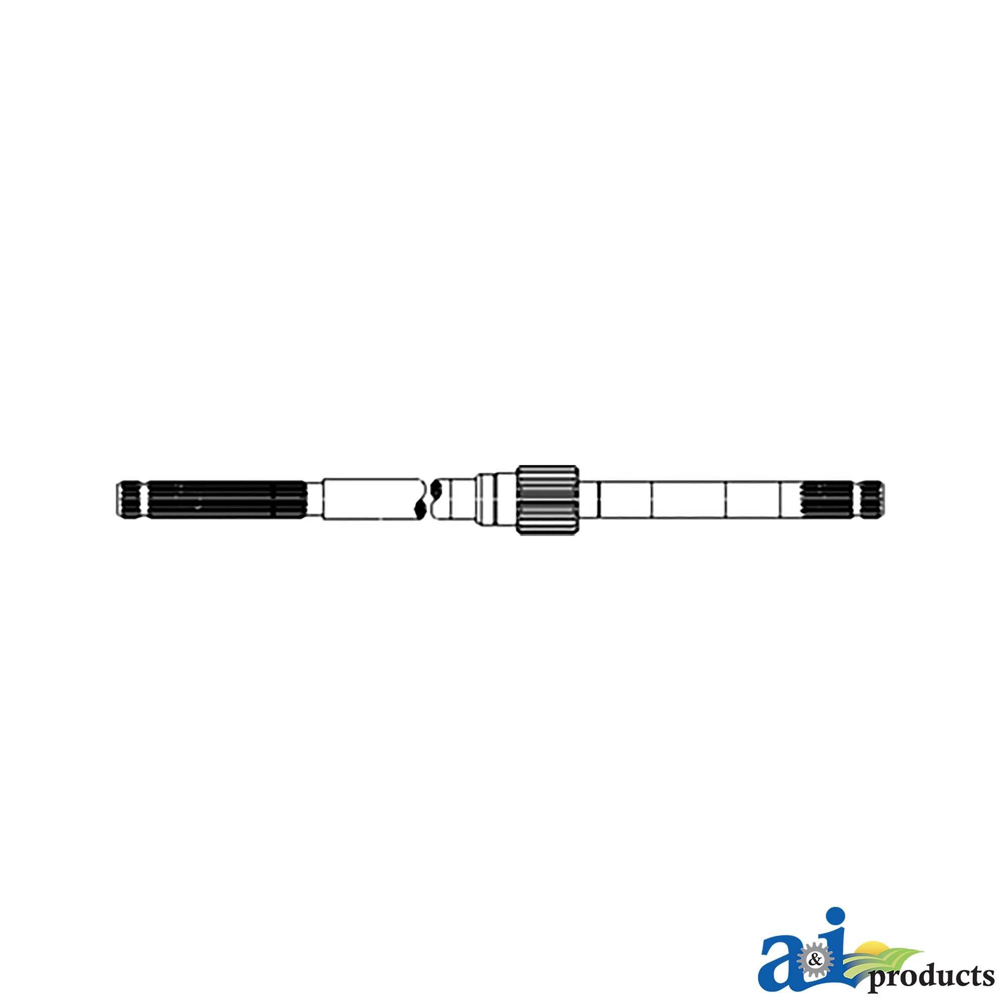 A&I Products Shaft Assembly - A-AH135606