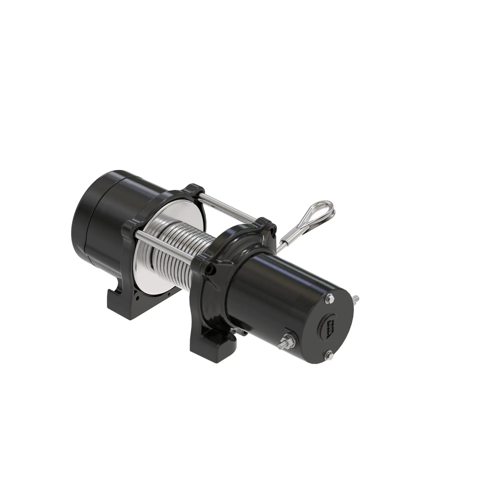 Hoist with preassembled steel rope 27' and hook