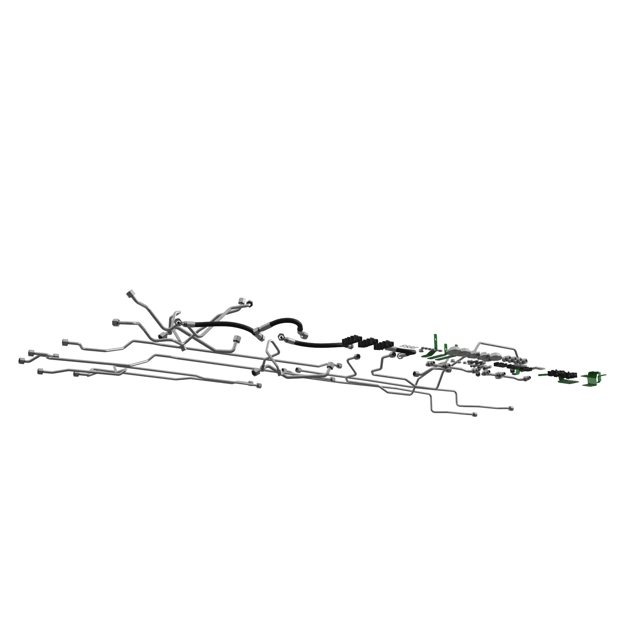 BL16559; Oil Line for Front Hitch; Oil Lines; Front Hitch; MHM1896; 8470