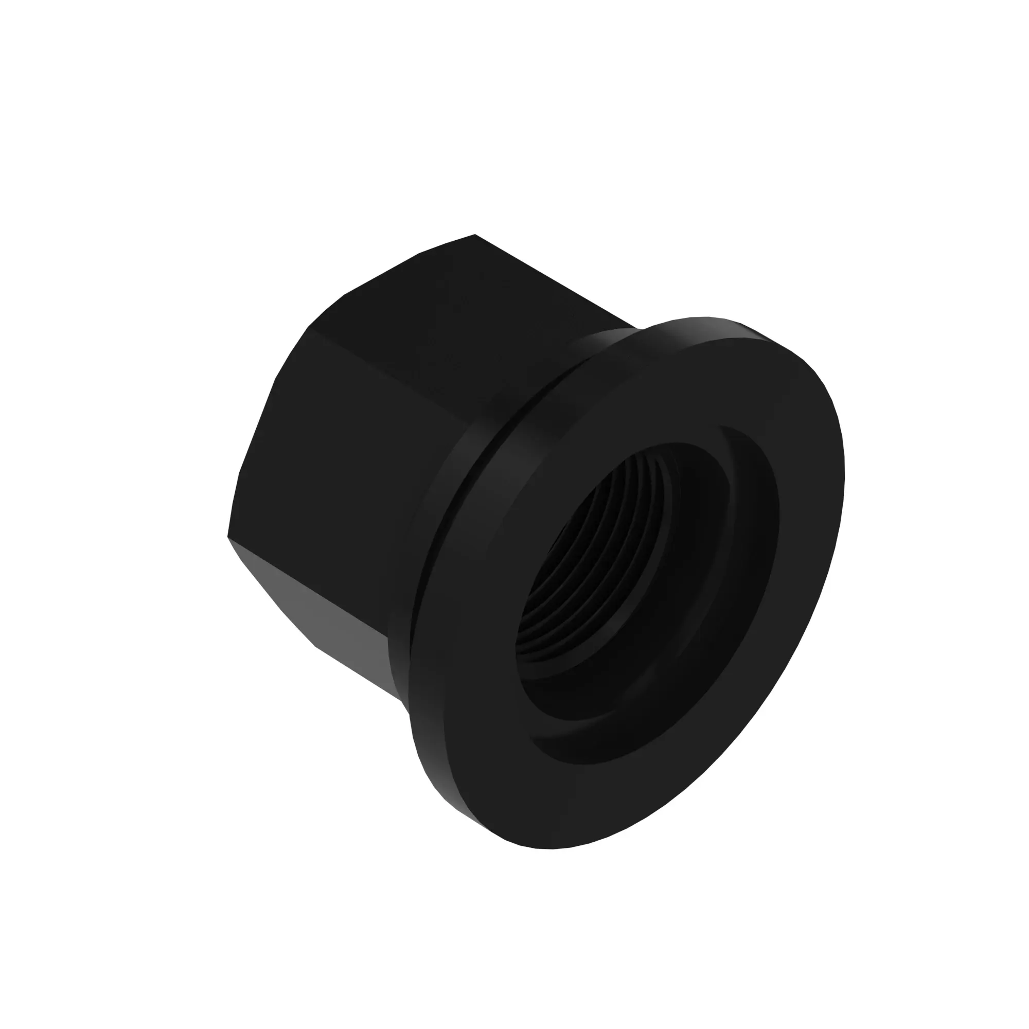 22MM-1.50 FLANGED WHEEL NUT