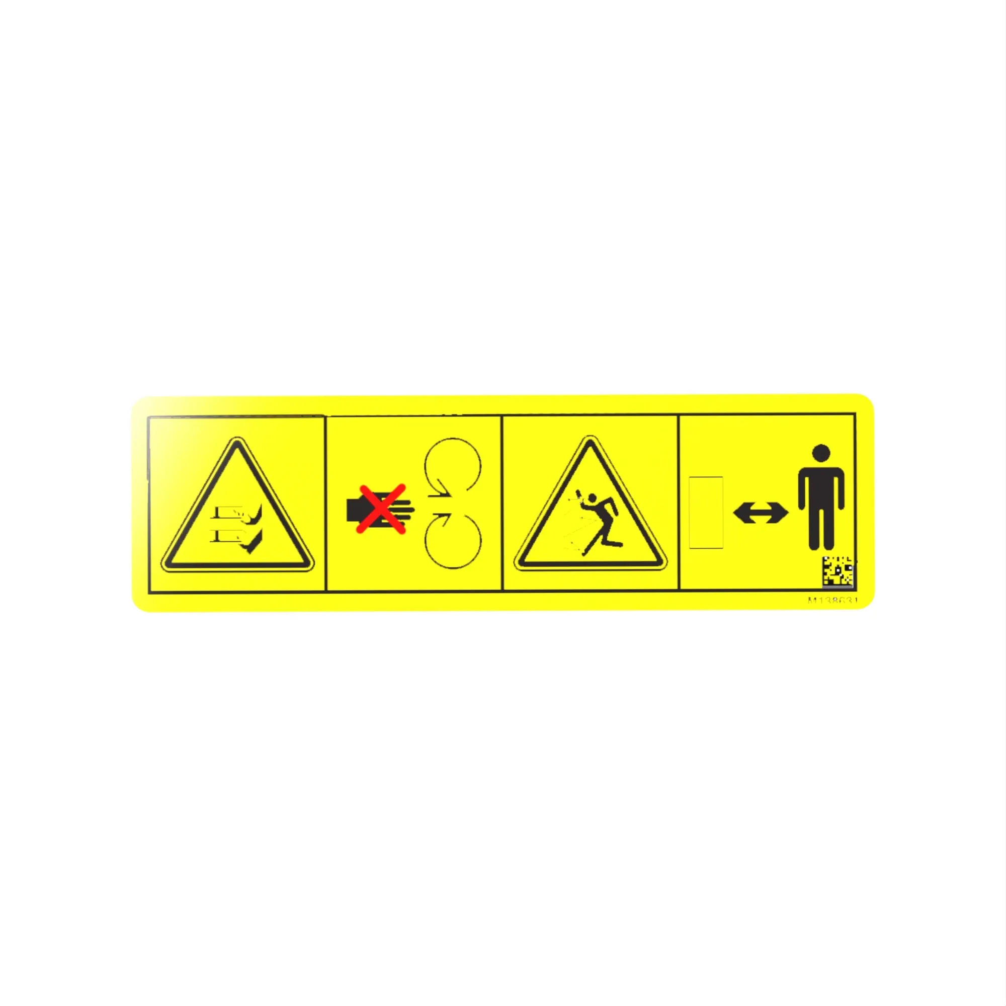 LABEL, DANGER EXPORT CHUTEGUARD