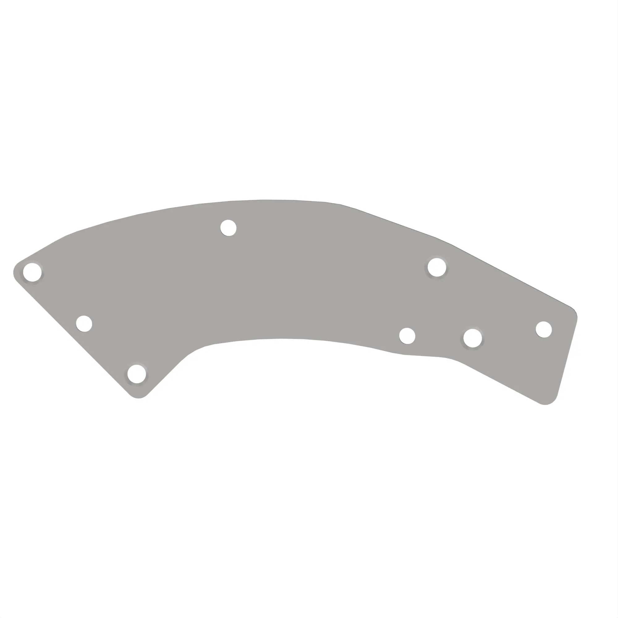 PLATE, LH FRONT HINGE