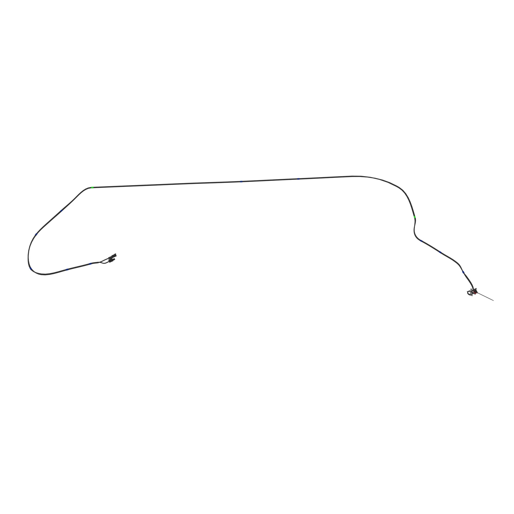 John Deere Electric Quik-Tatch™ Boom to Actuator Wiring Harness - AT493084