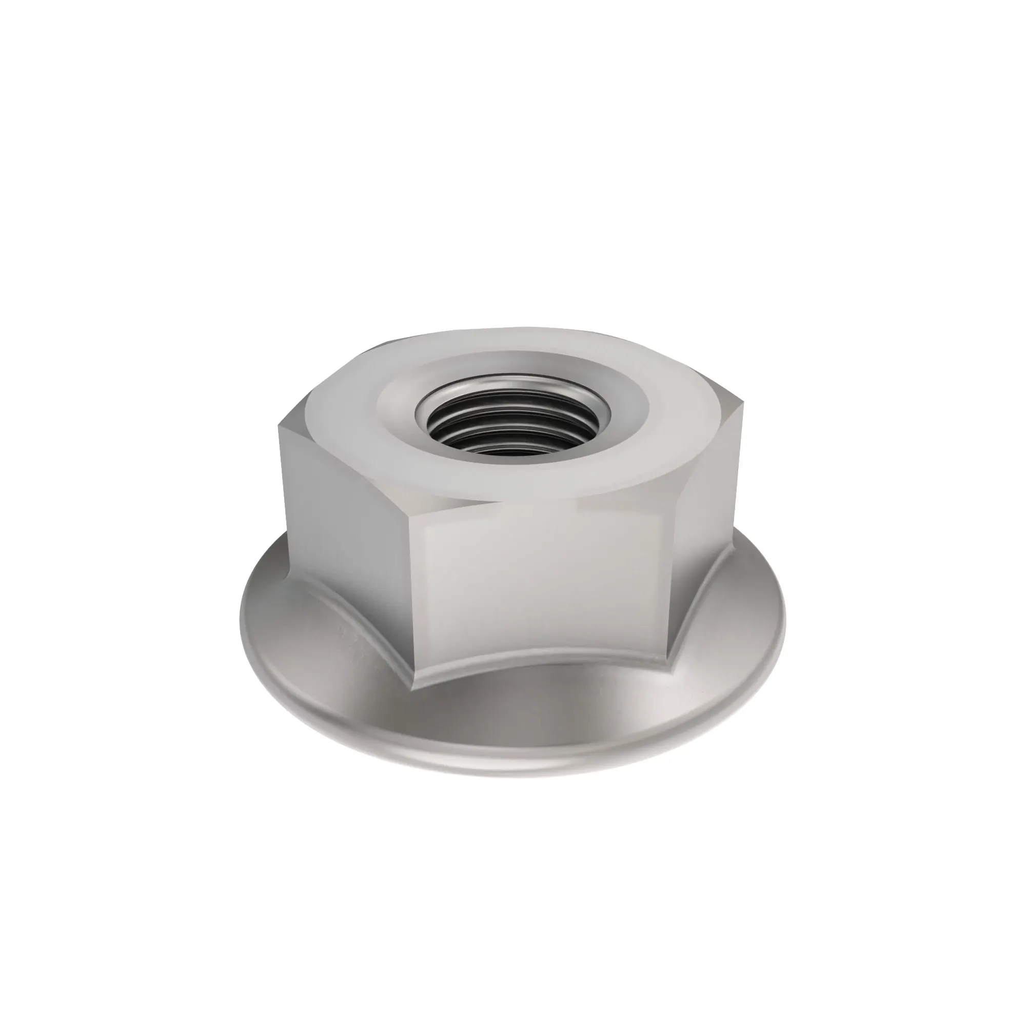 John Deere Hagie Hexagonal Lock Nut, 3/8" - 5HG473010