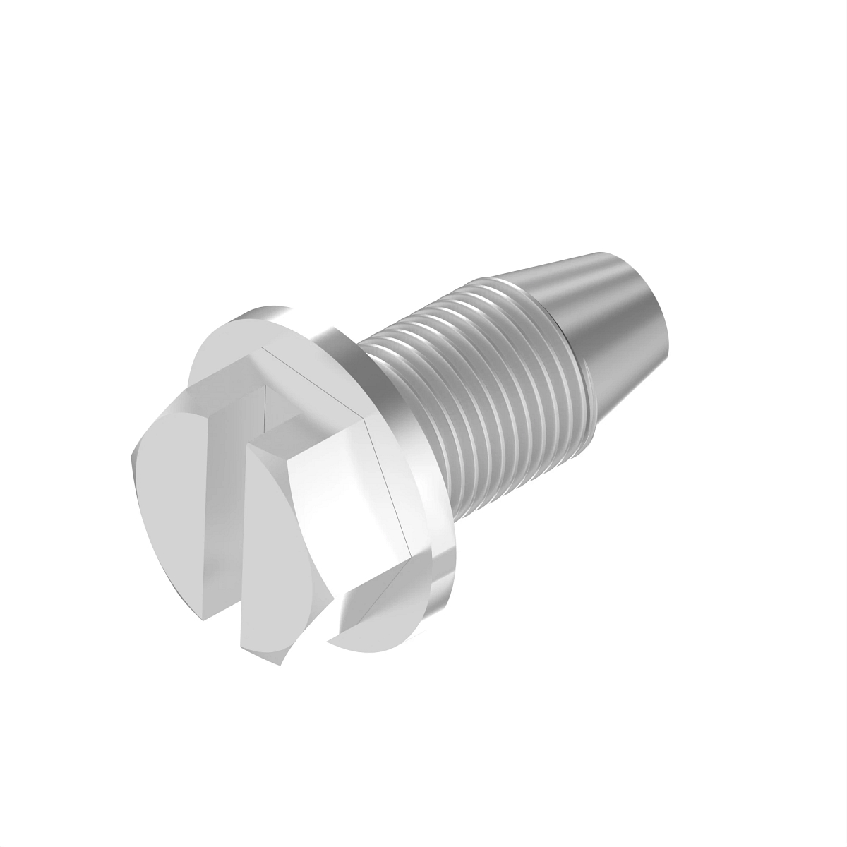 37H43: Parafuso Auto-Atarraxante Flangeado Sextavado, 0.164" X 3/8"