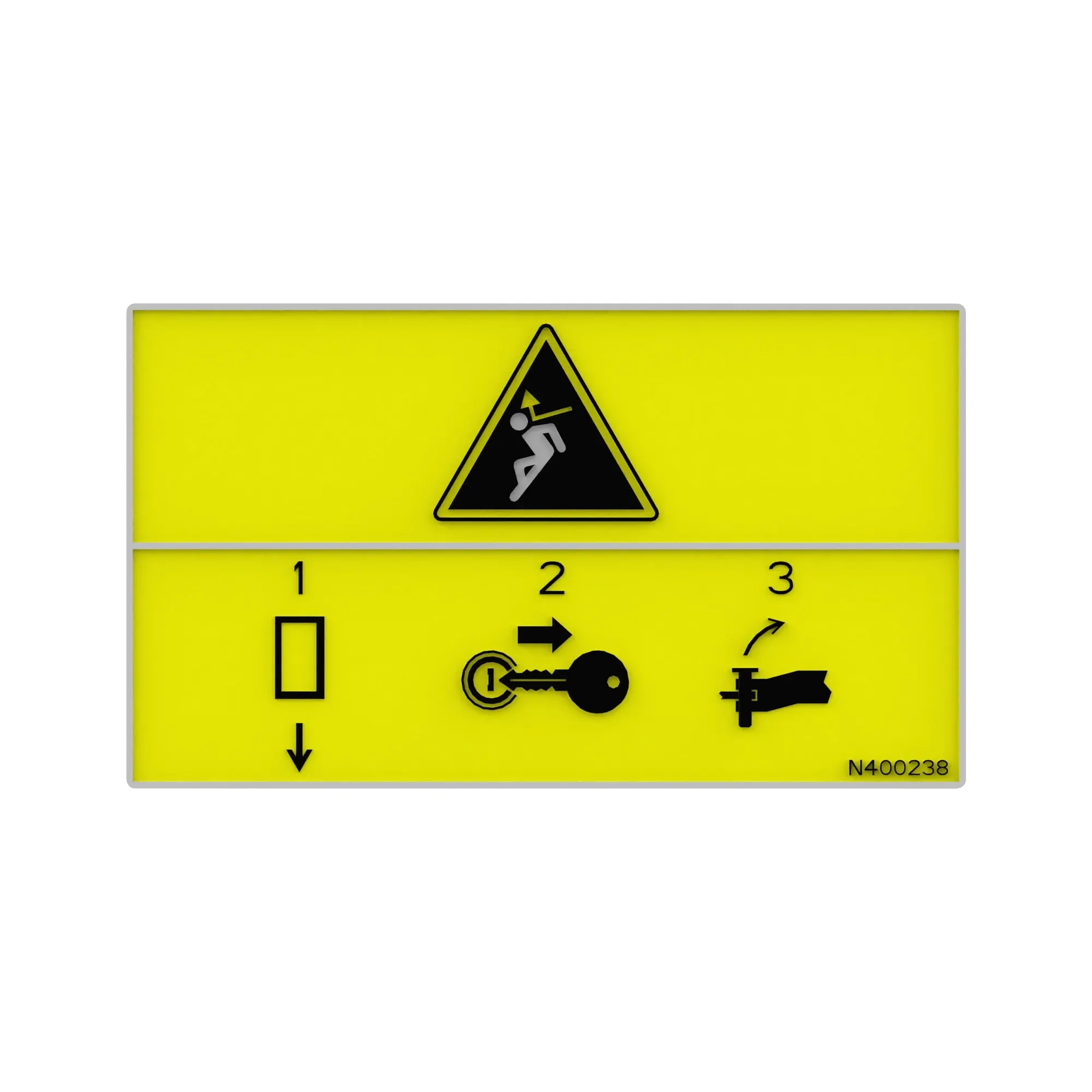 John Deere Safety Sign - N400238