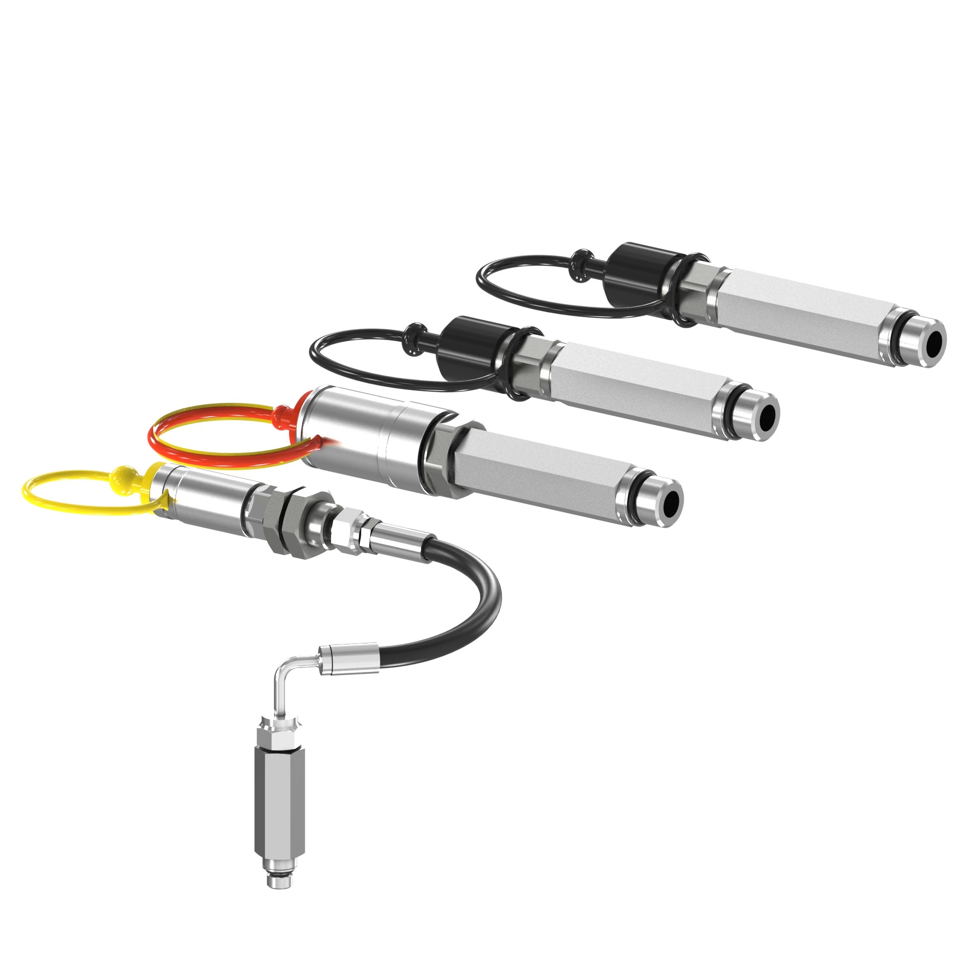 John Deere Power Beyond Hydraulic Quick-Connect Coupler Kit, 3/4 inch - BRE10090