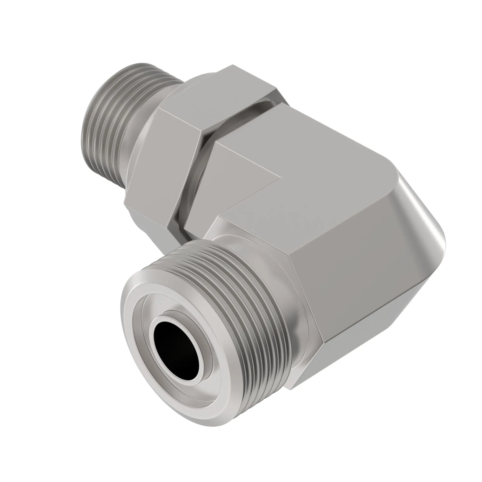 FITTING, 90 DEG ELBOW G1/4 X ORFS (