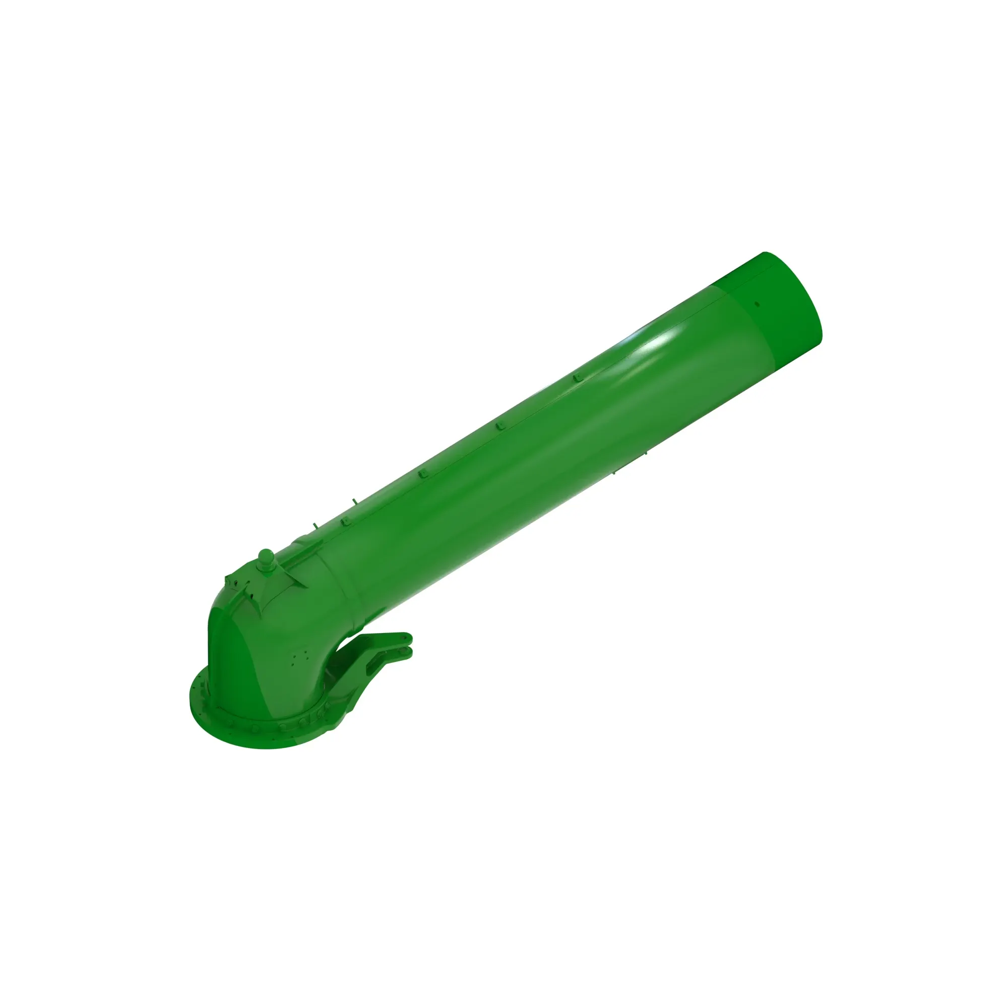 John Deere Elbow Assembly Unloading Auger Lube Housing - AXE87521