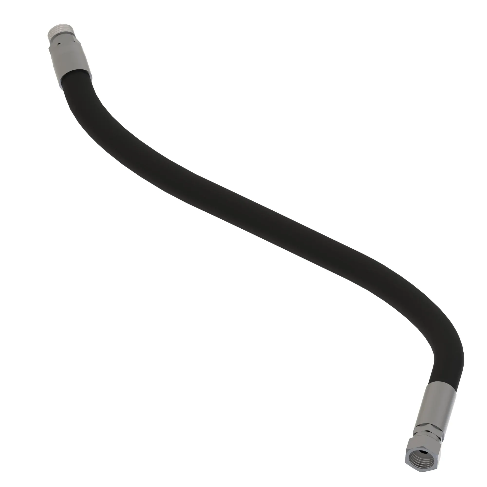 John Deere Upper Loop Sensor Hydraulic Hose - RE586717
