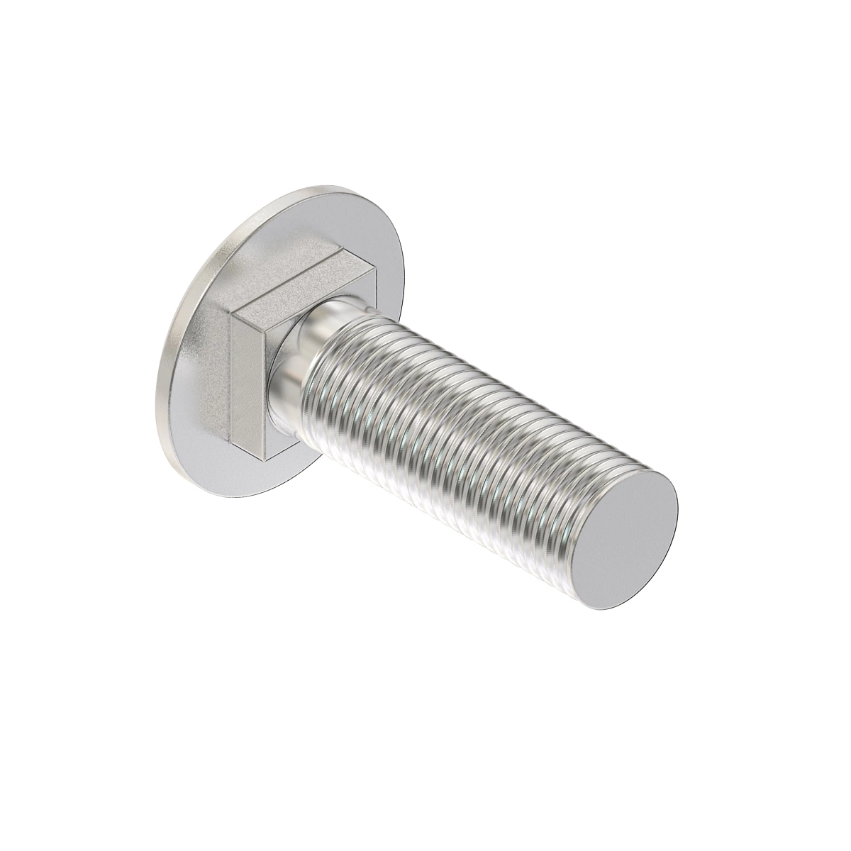 Bolt, Rd HD Sq Short Neck, Metric