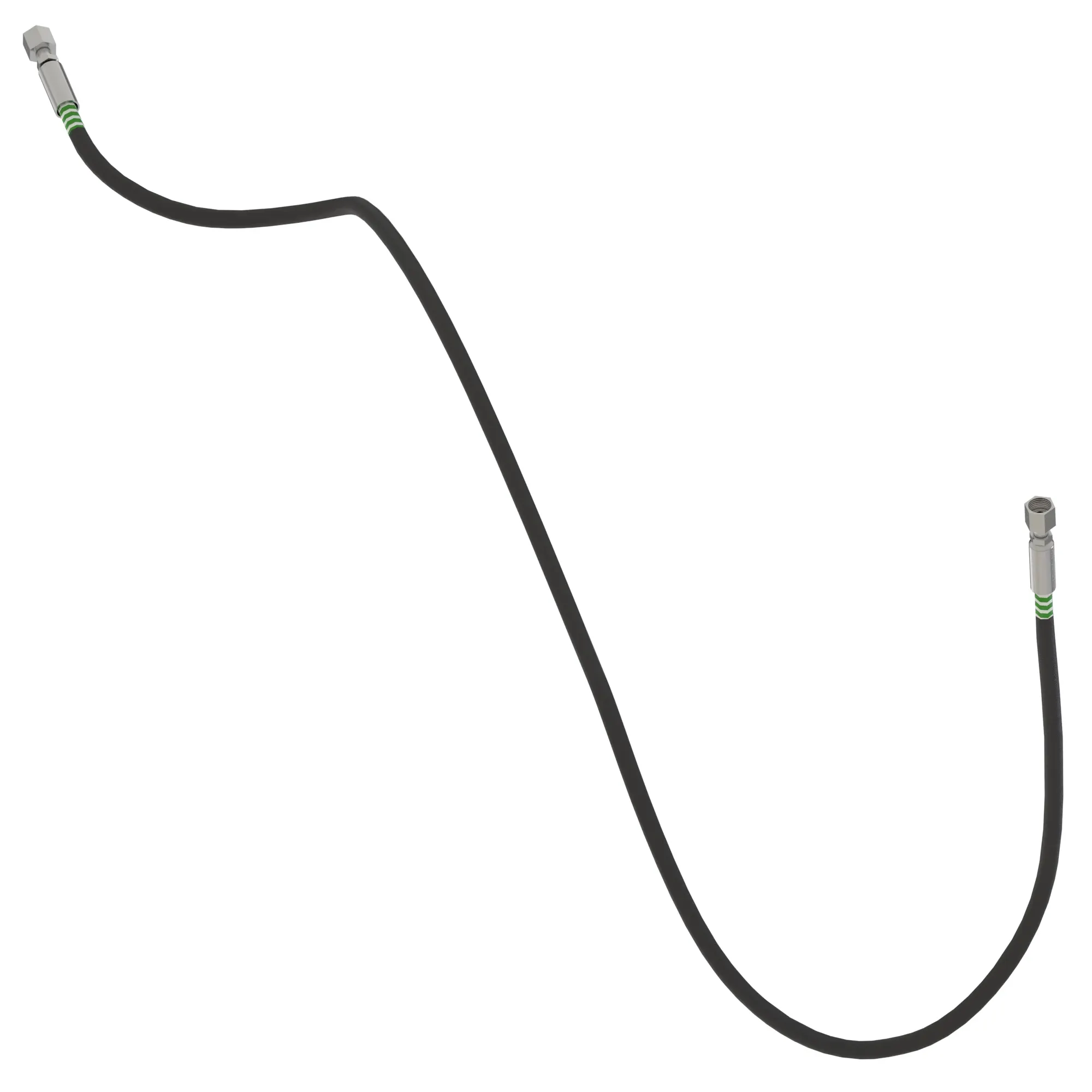 John Deere Right Center Return Hydraulic Hose - AKK21389